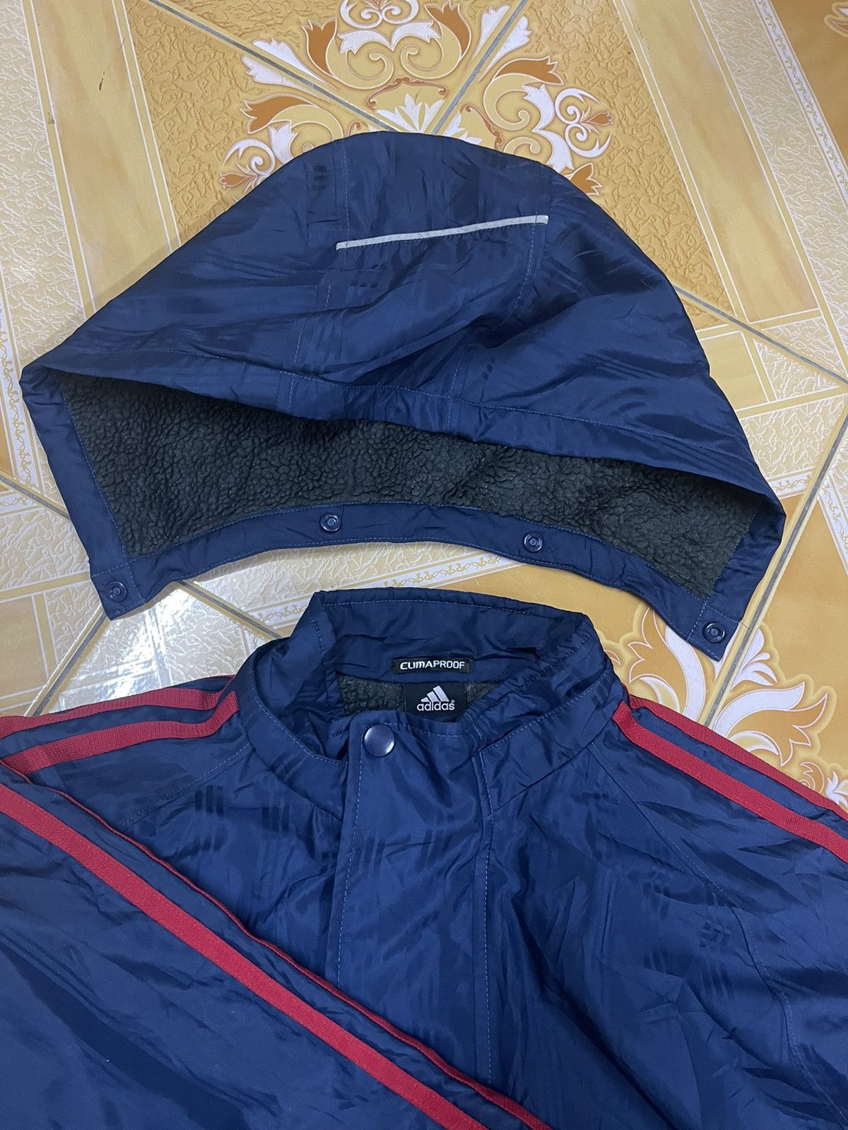 Adidas VINTAGE Adidas LONG Sweater JACKET Liner Fleece Size US M / EU 48-50 / 2 - 16 Thumbnail