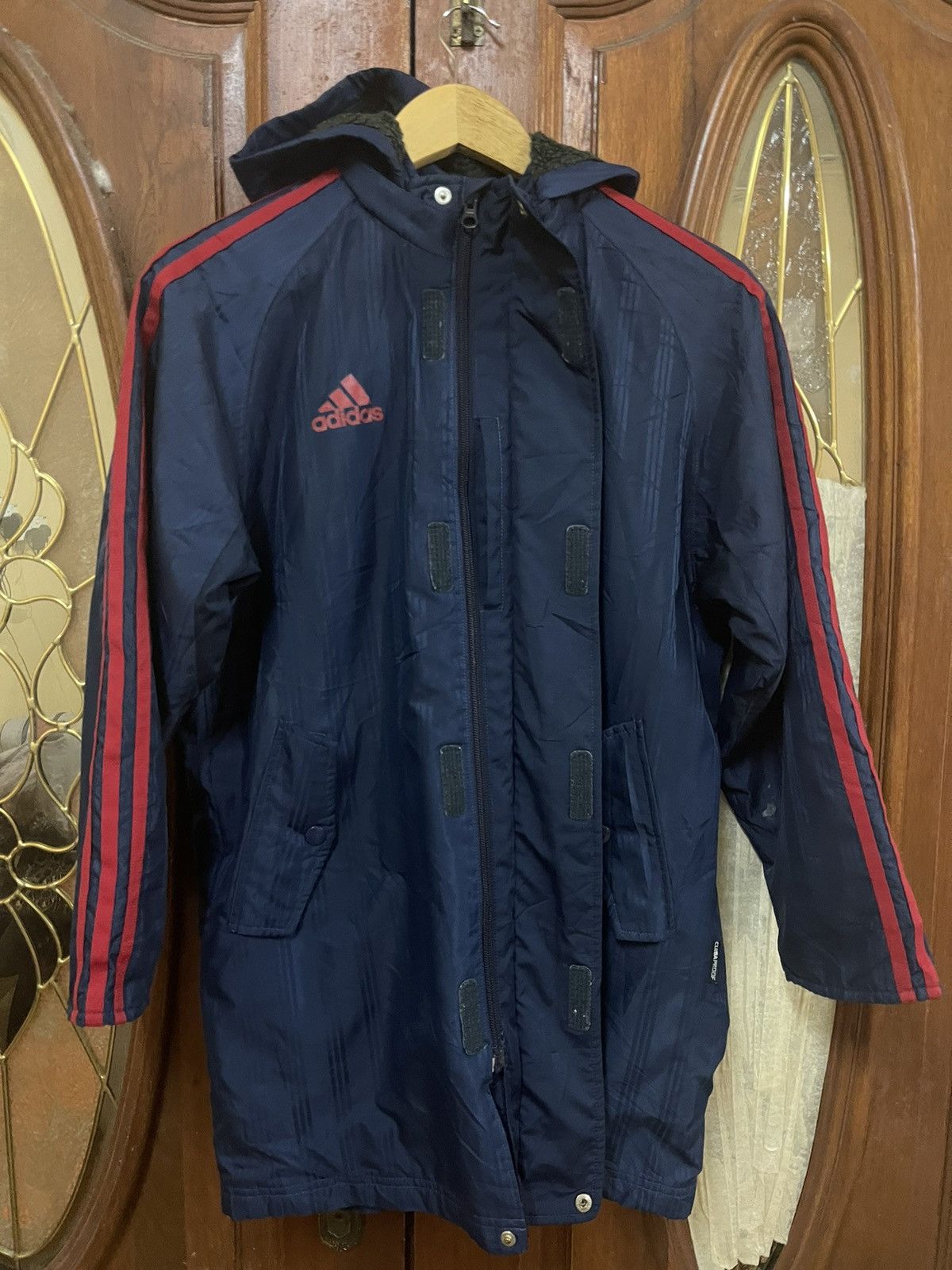 Adidas VINTAGE Adidas LONG Sweater JACKET Liner Fleece Size US M / EU 48-50 / 2 - 7 Thumbnail