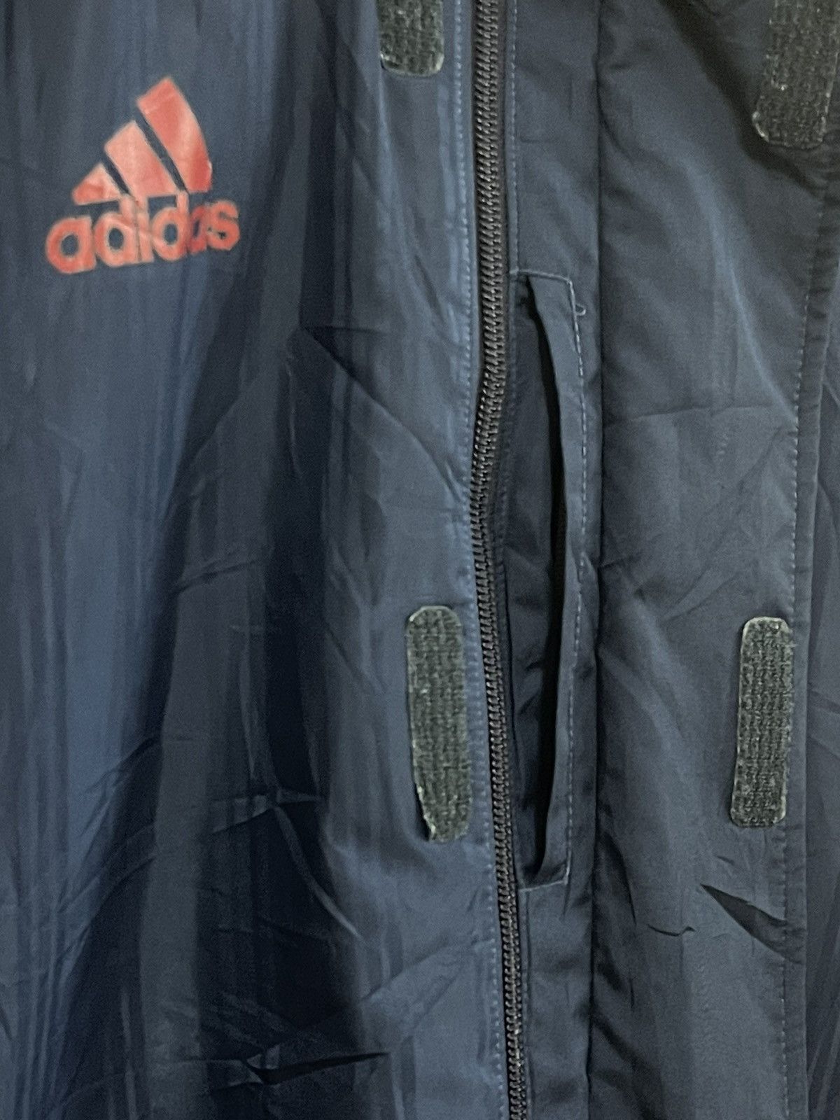 Adidas VINTAGE Adidas LONG Sweater JACKET Liner Fleece Size US M / EU 48-50 / 2 - 8 Thumbnail