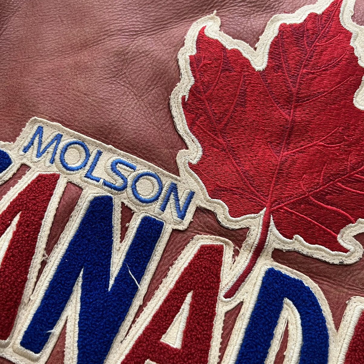 Roots Team Canada Roots Leather jacket 90s Size US XL / EU 56 / 4 - 12 Thumbnail