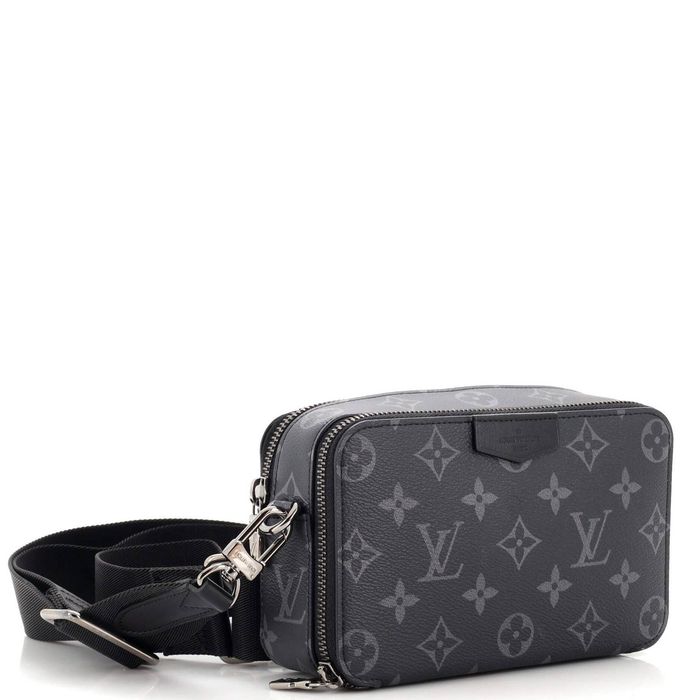 Louis Vuitton Alpha Wearable Wallet Monogram Eclipse Canvas Black