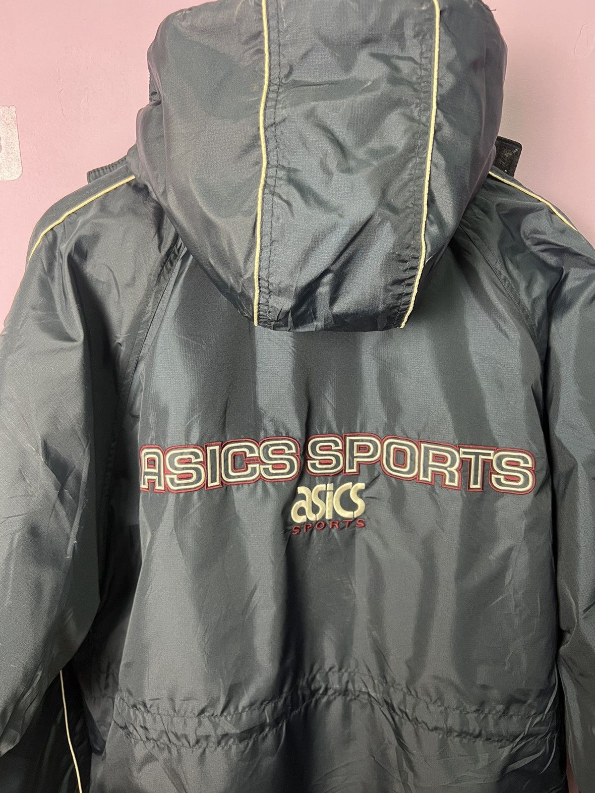 Asics 🔥ASICS Sports Long Quilted Jacket Size US L / EU 52-54 / 3 - 12 Thumbnail