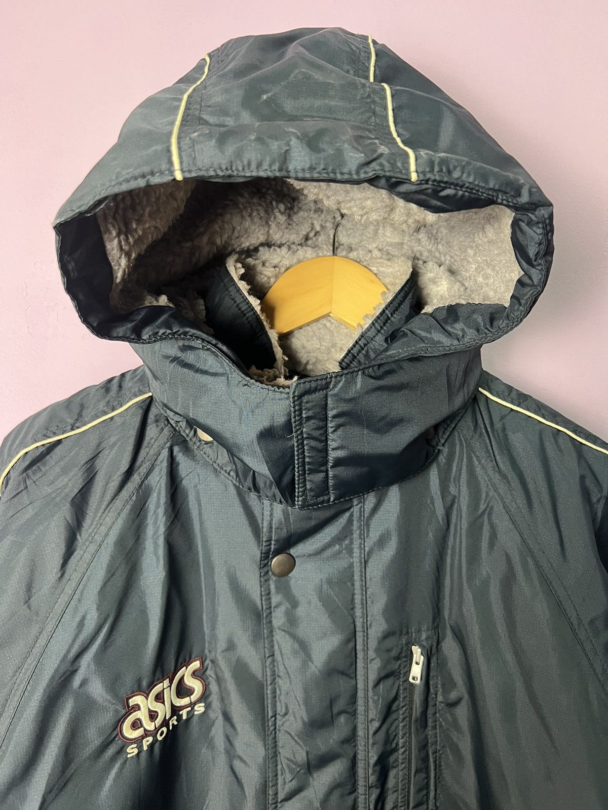 Asics 🔥ASICS Sports Long Quilted Jacket Size US L / EU 52-54 / 3 - 6 Thumbnail