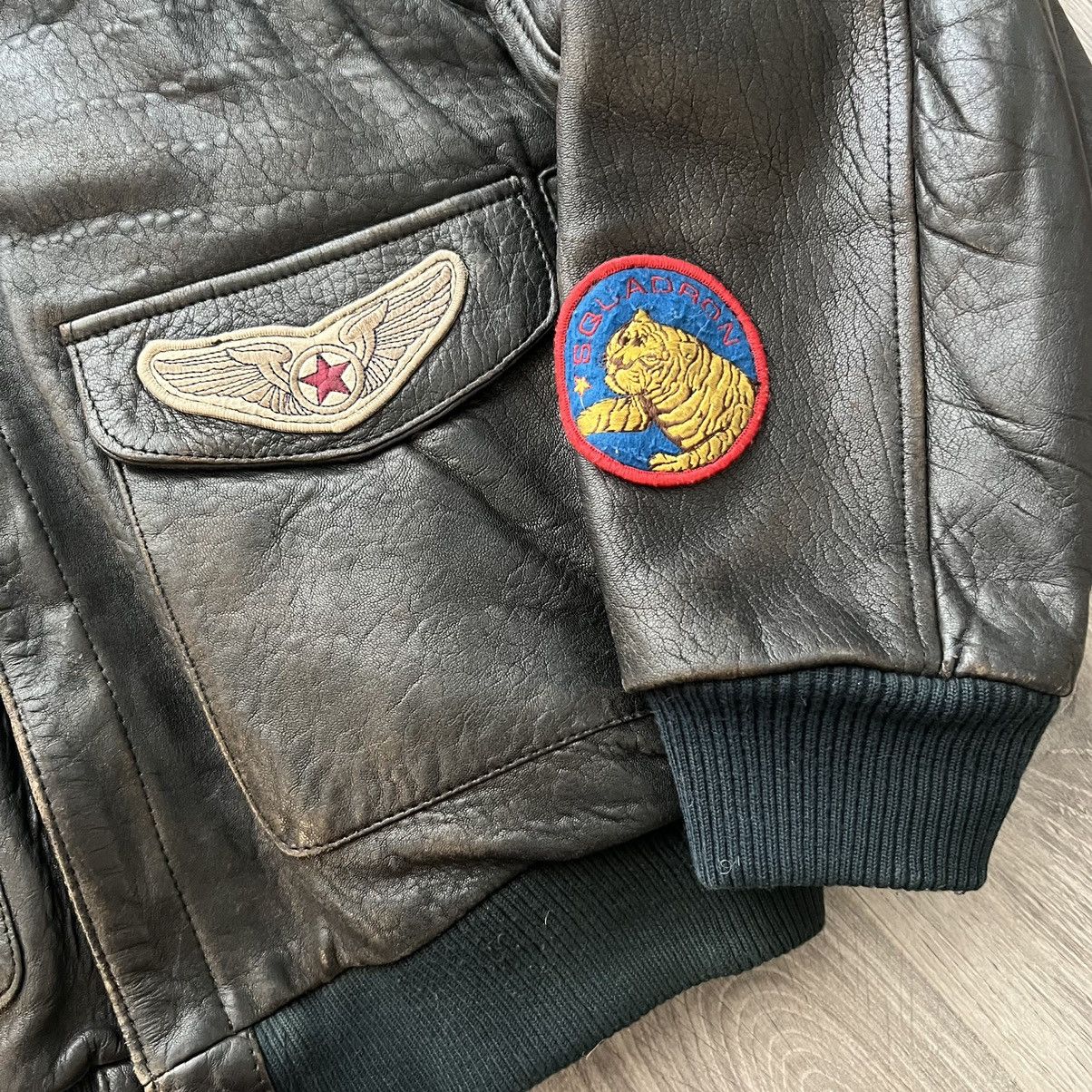 Vintage Vintage A-1 Leather jacket Size US L / EU 52-54 / 3 - 2 Thumbnail