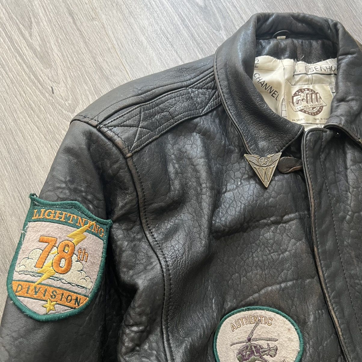 Vintage Vintage A-1 Leather jacket Size US L / EU 52-54 / 3 - 5 Thumbnail