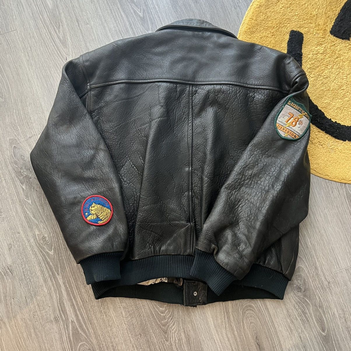 Vintage Vintage A-1 Leather jacket Size US L / EU 52-54 / 3 - 3 Thumbnail