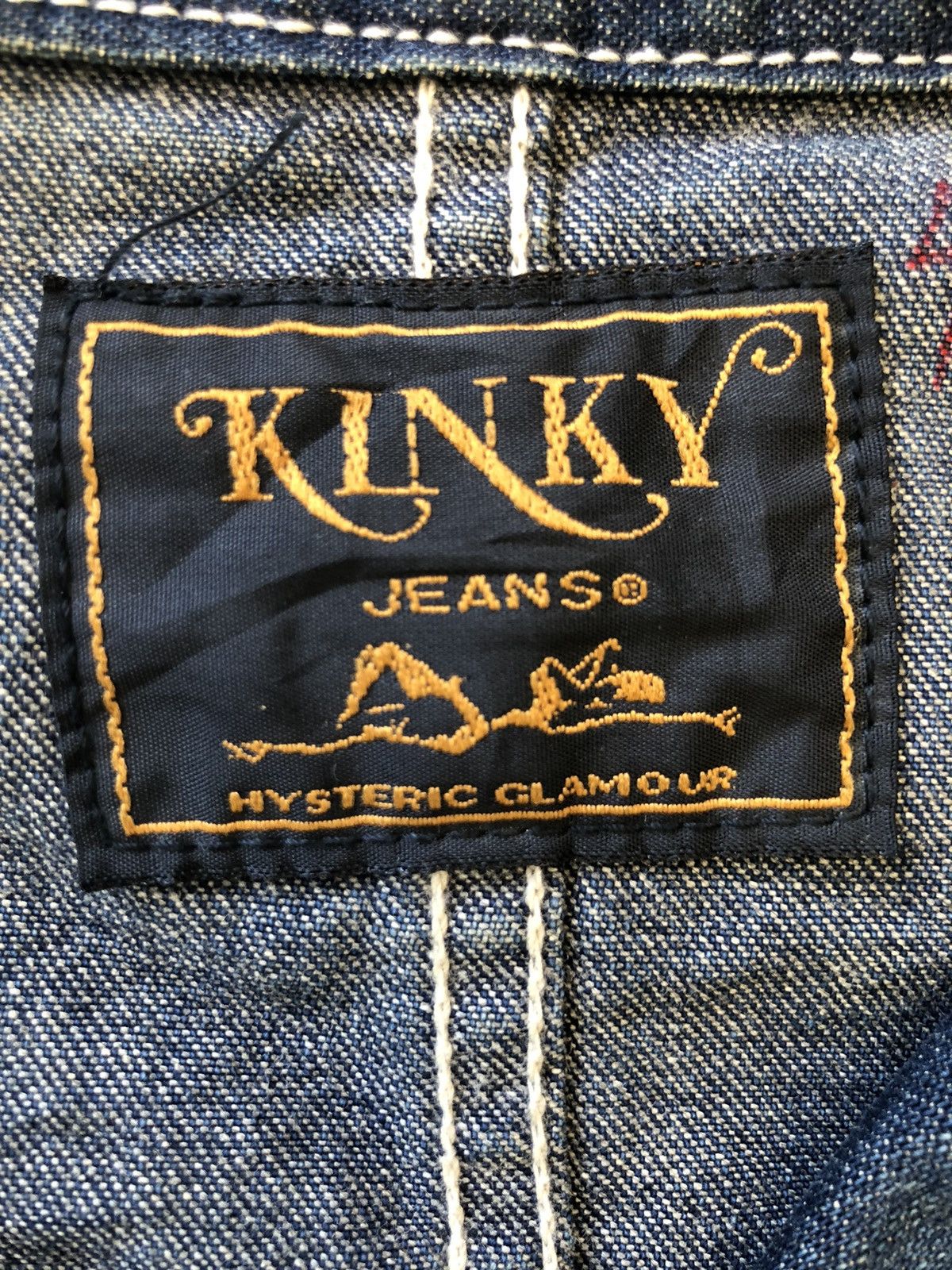 Hysteric Glamour OG HYSTERIC 🇯🇵 Chaos Patch 4 Pockets Denim Jacket Size US M / EU 48-50 / 2 - 6 Thumbnail