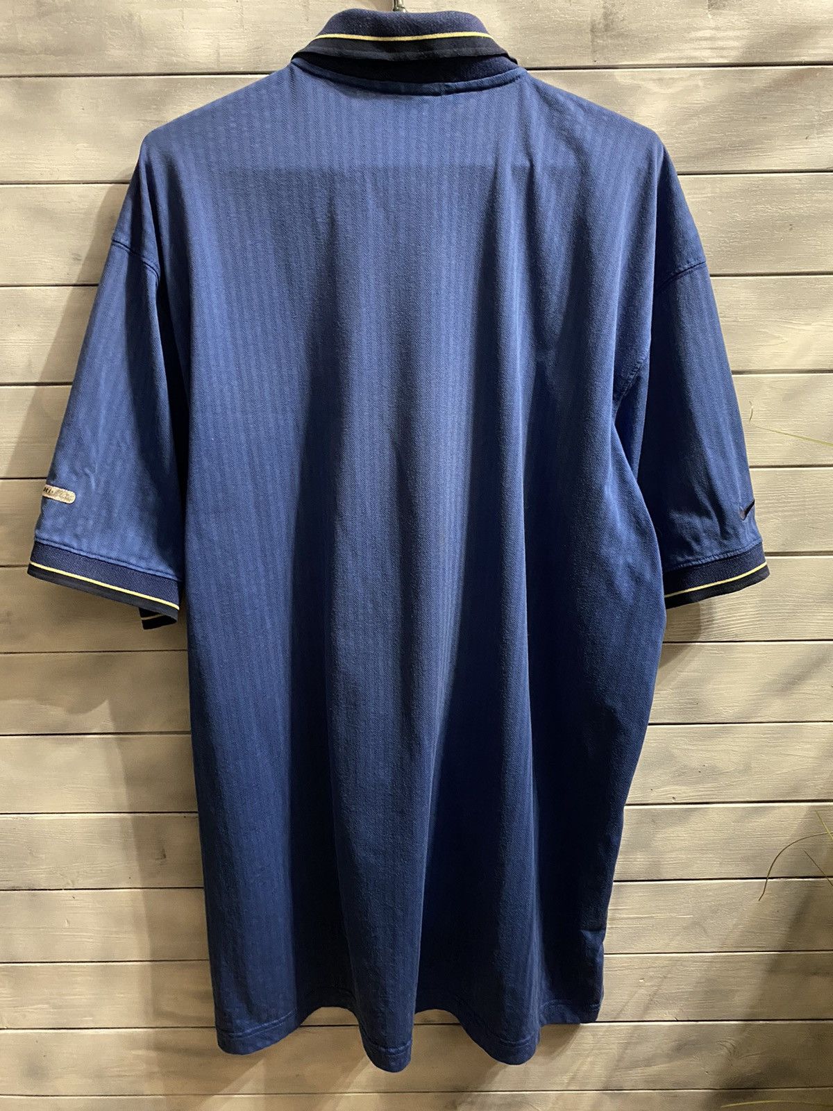 Nike Rare Vintage Polo Nike Swoosh Dri Fit. Small Logo. Size US XL / EU 56 / 4 - 11 Thumbnail
