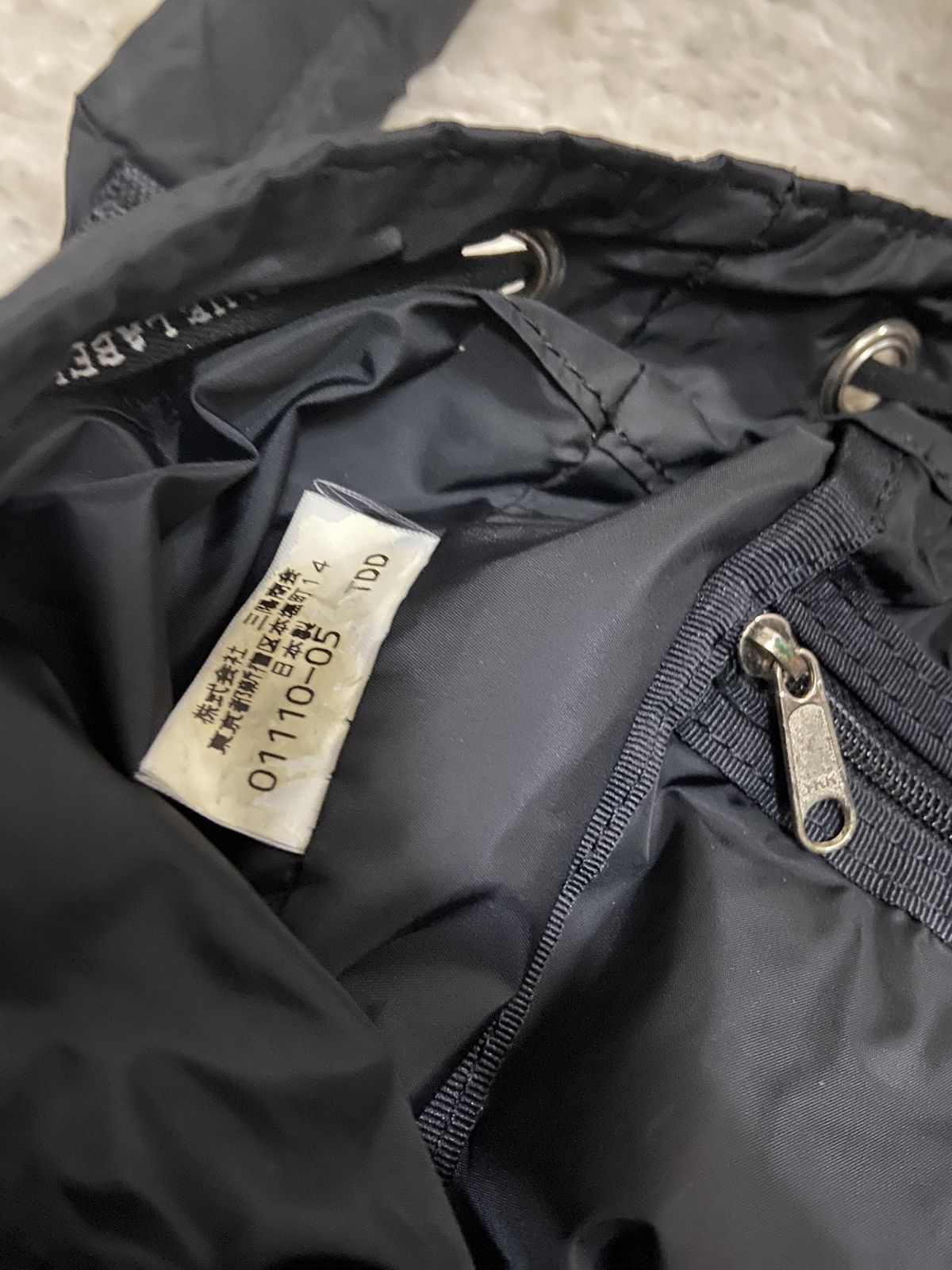 Burberry Authentic Burberry Black Nylon Drawstring Mini Backpack Size ONE SIZE - 12 Thumbnail