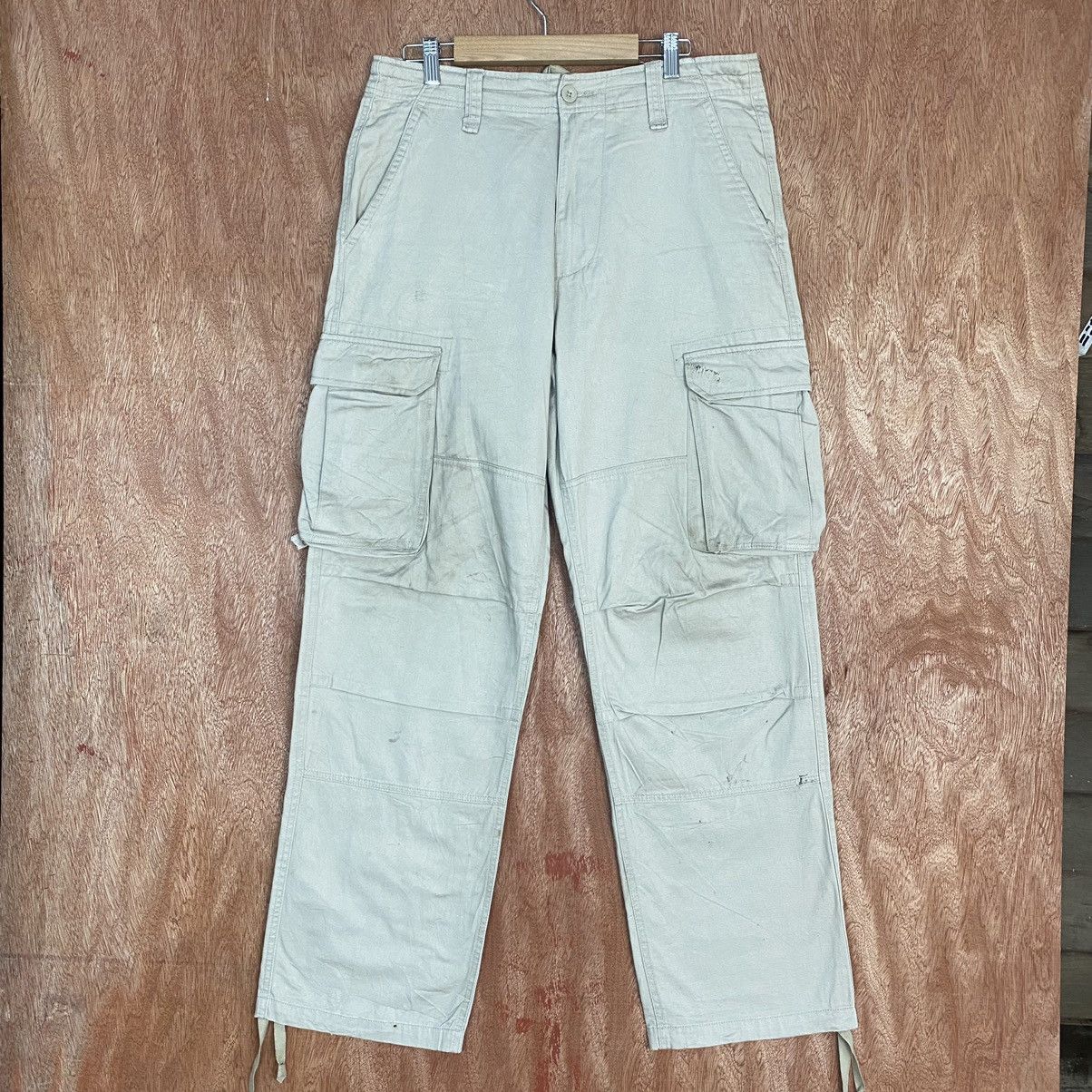Japanese Brand Walk Plus Multipocket Tactical Cargo Pants #c799 Size US 32 / EU 48 - 1 Thumbnail