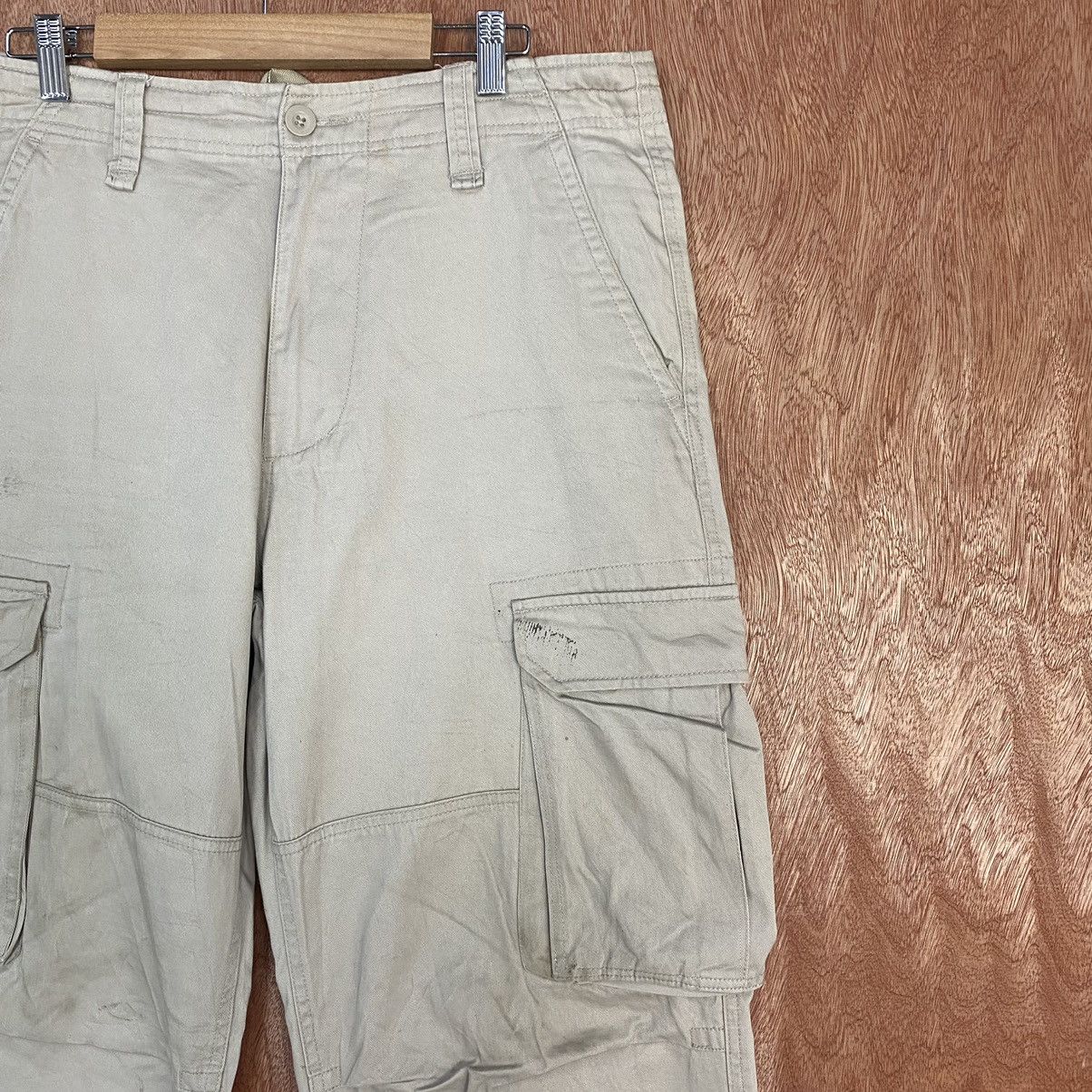 Japanese Brand Walk Plus Multipocket Tactical Cargo Pants #c799 Size US 32 / EU 48 - 4 Thumbnail