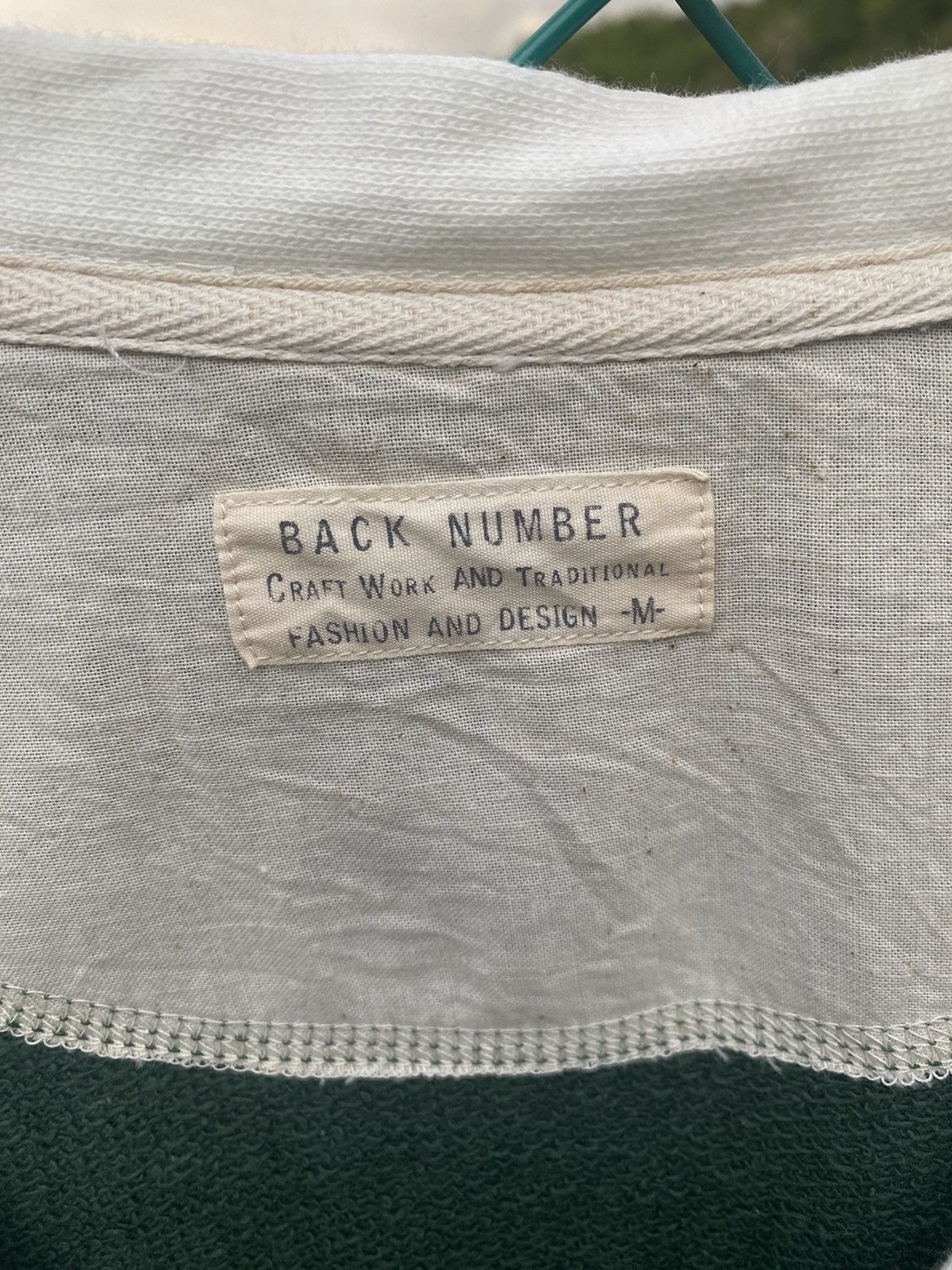 Japanese Brand × Vintage Back Number shaggy cardigan Size US M / EU 48-50 / 2 - 6 Thumbnail