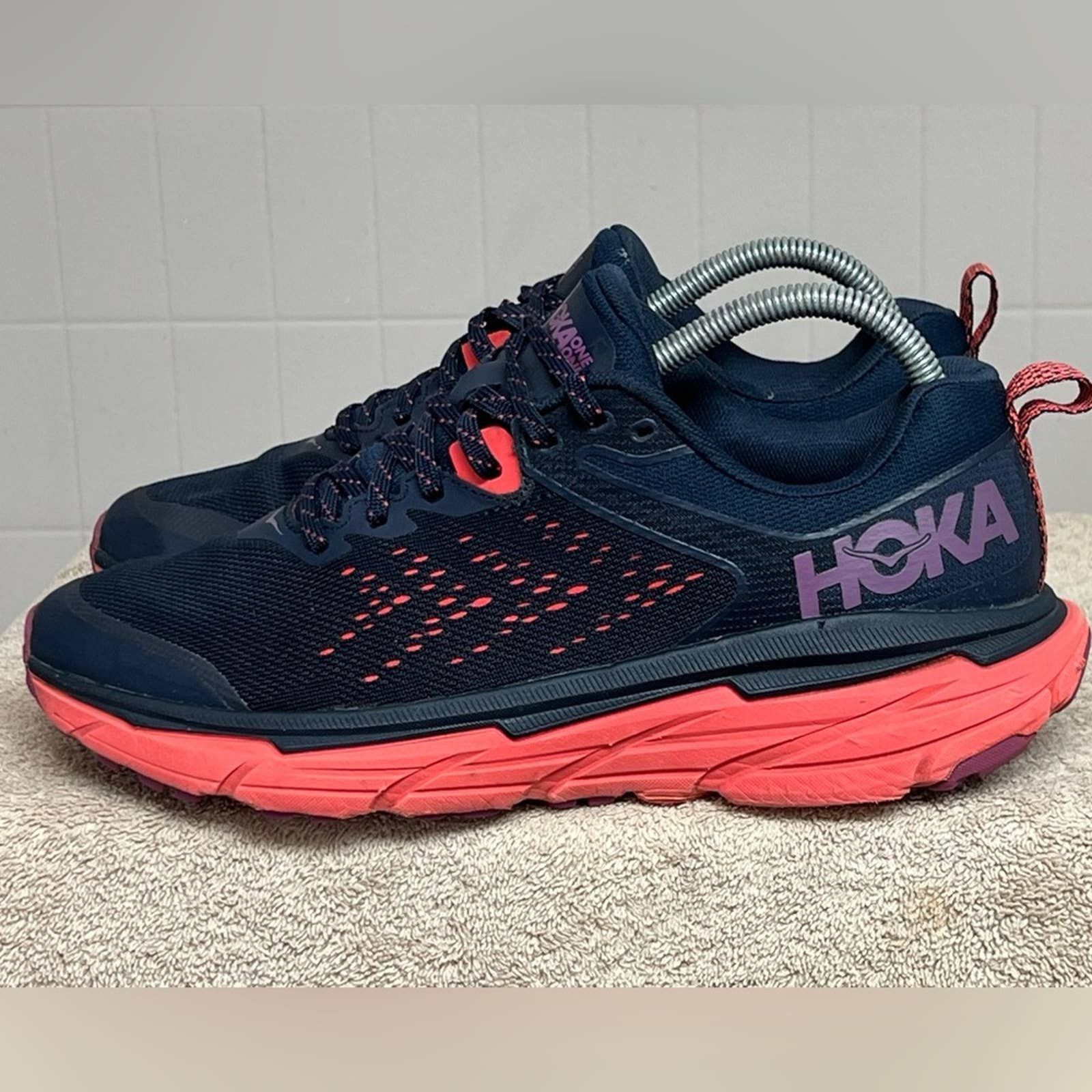 Hoka One One Womens Challenger ATR Blue Running Shoes