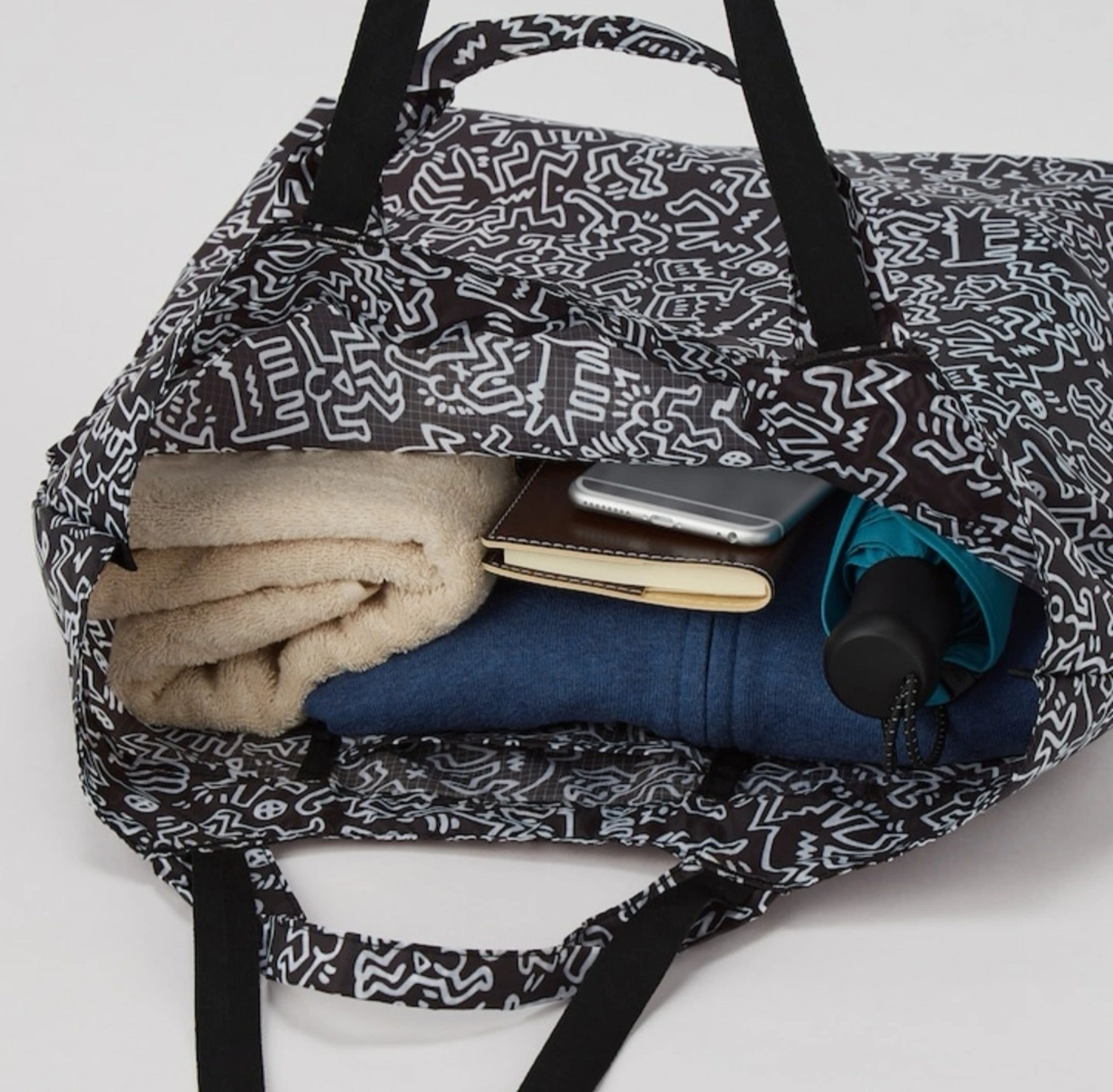 Keith Haring Keith Haring Designer Pocketable Tote Bag Limited Edition Size ONE SIZE - 2 Thumbnail
