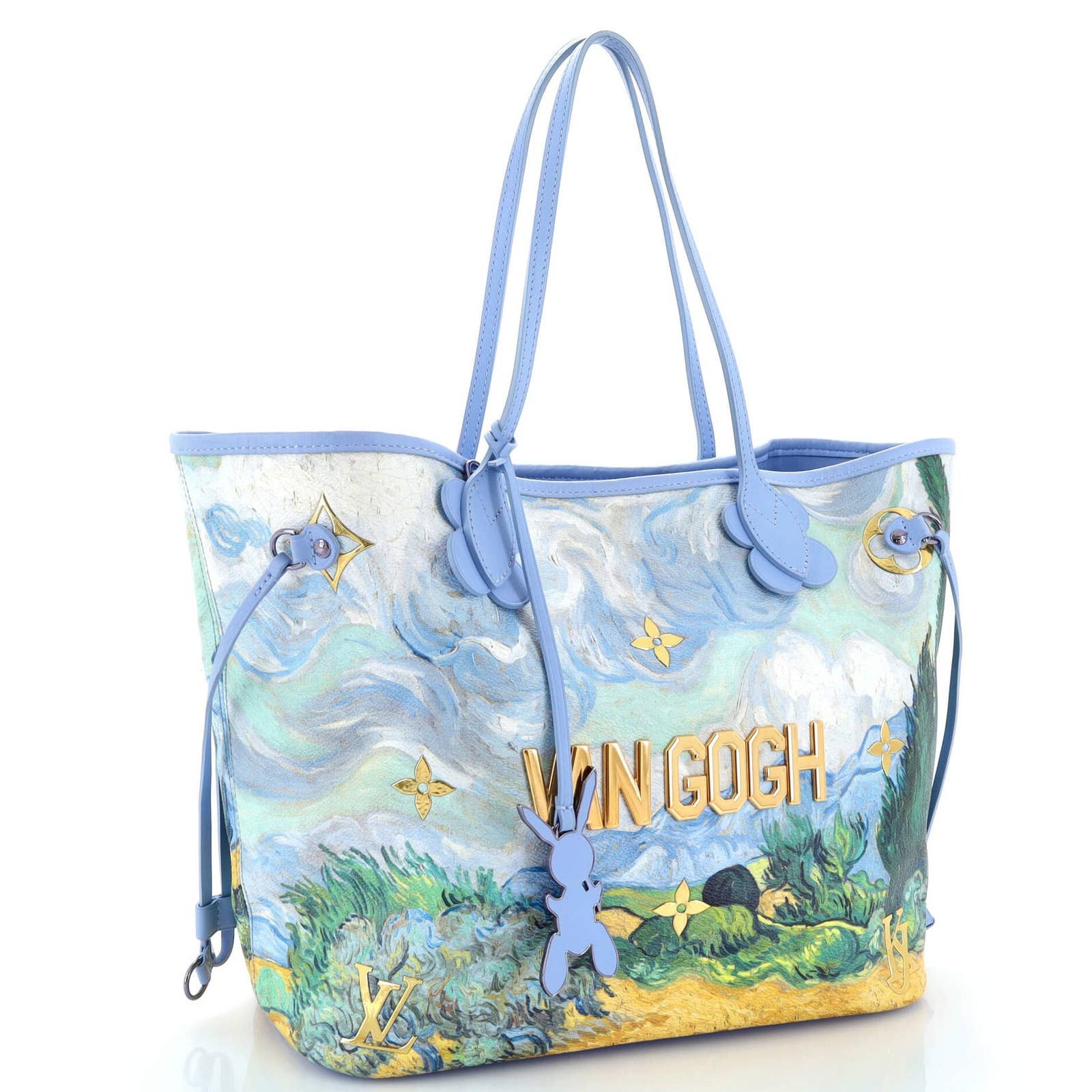 Louis Vuitton Neverfull NM Tote Limited Edition Jeff Koons Van