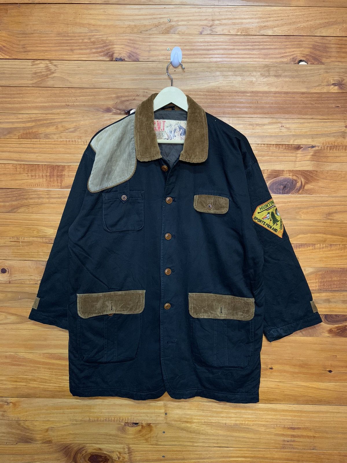 Vintage Convertible World Hunting Coat Jacket