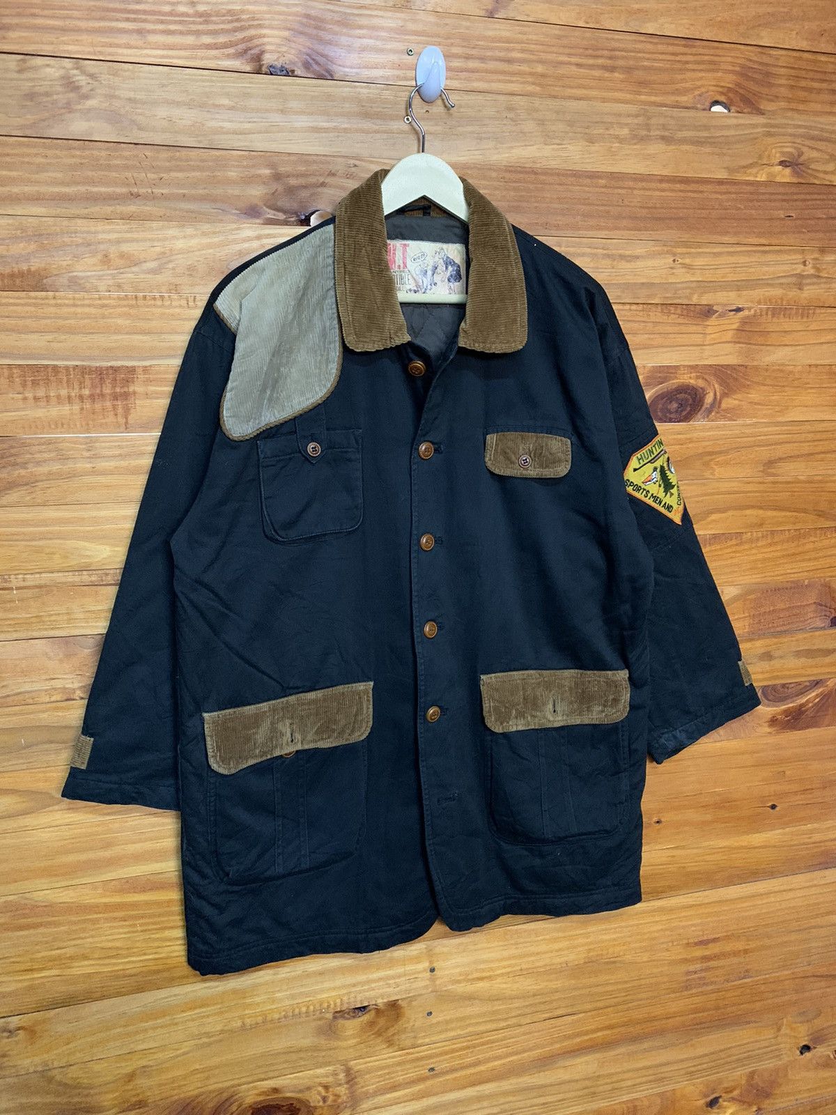 Vintage Vintage Convertible World Hunting Coat Jacket Size US L / EU 52-54 / 3 - 3 Thumbnail