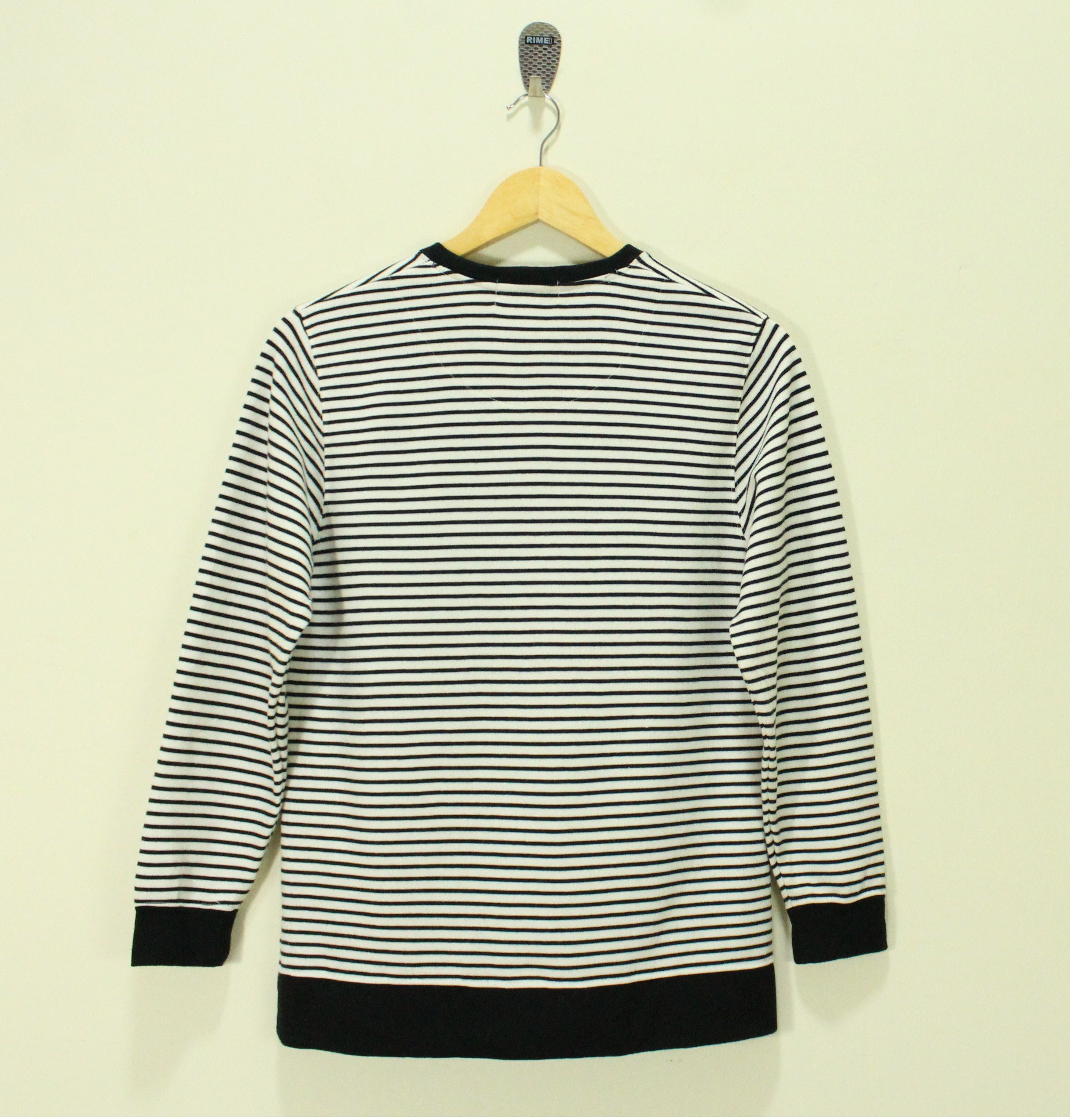 Yohji Yamamoto SACSNY Y'SACCS Shirt Top Sweater Spell Out Stripe Size US S / EU 44-46 / 1 - 4 Thumbnail