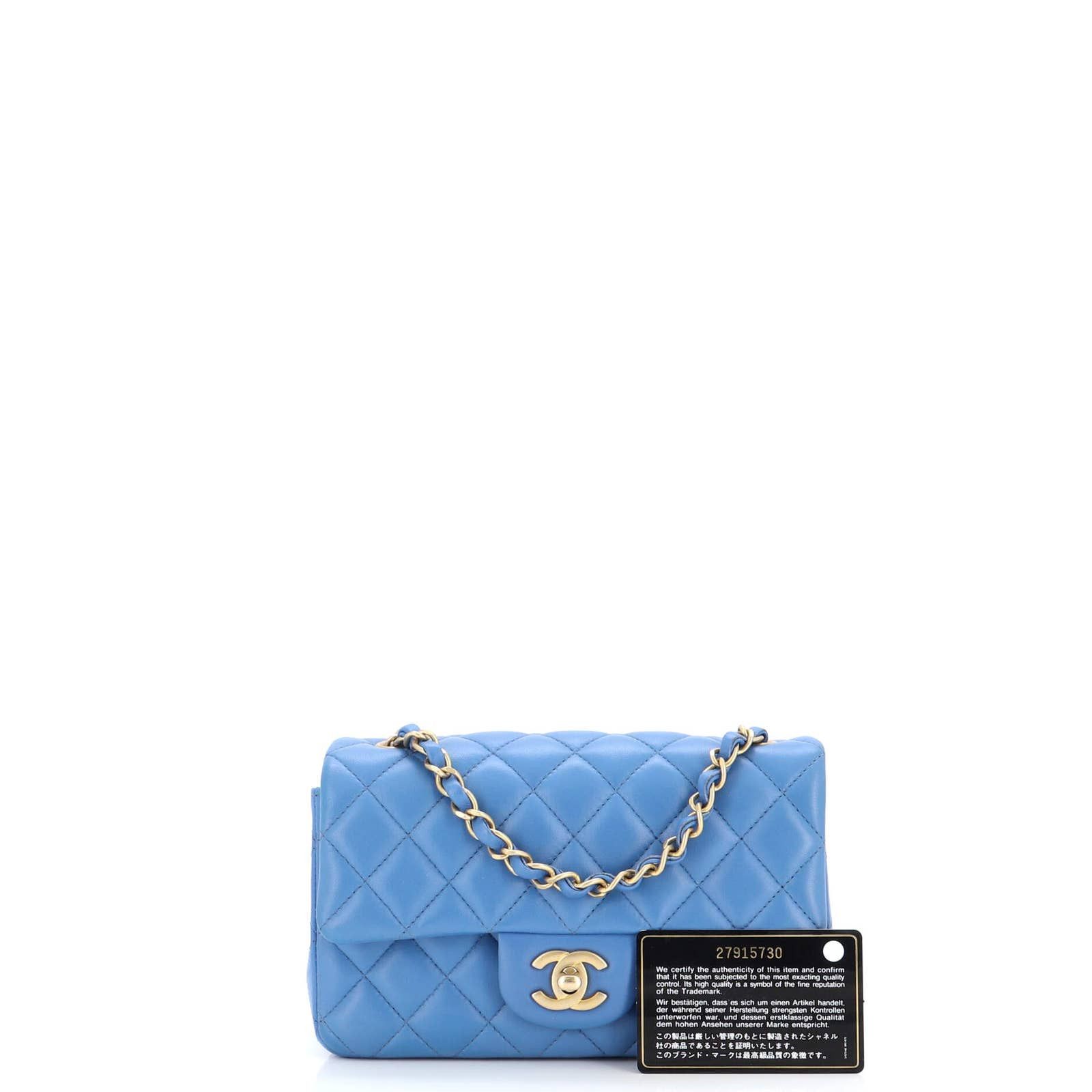 Classic Single Flap Bag Quilted Lambskin Mini