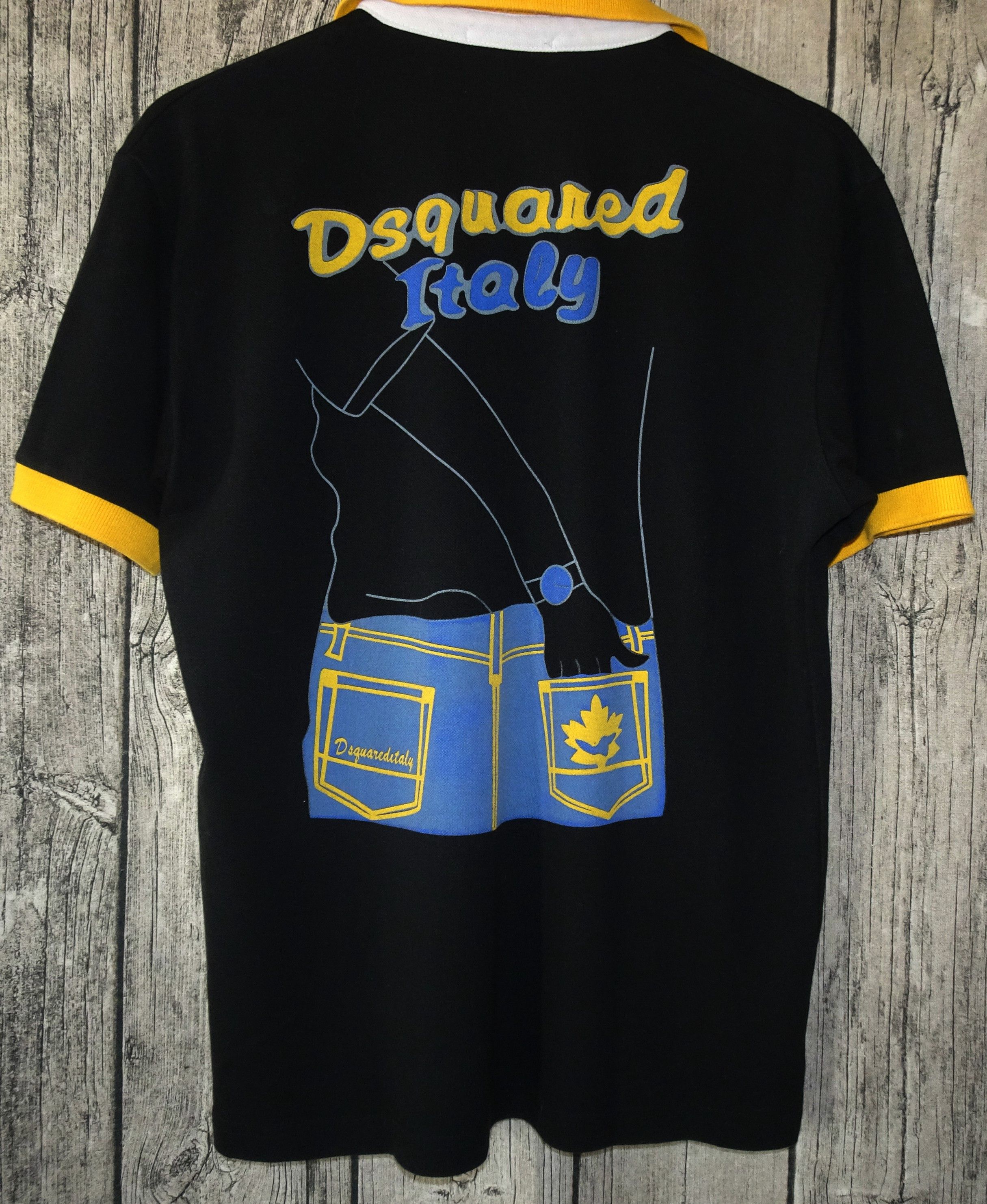 Dsquared2 RARE VINTAGE POLO SHIRT Size US M / EU 48-50 / 2 - 2 Thumbnail