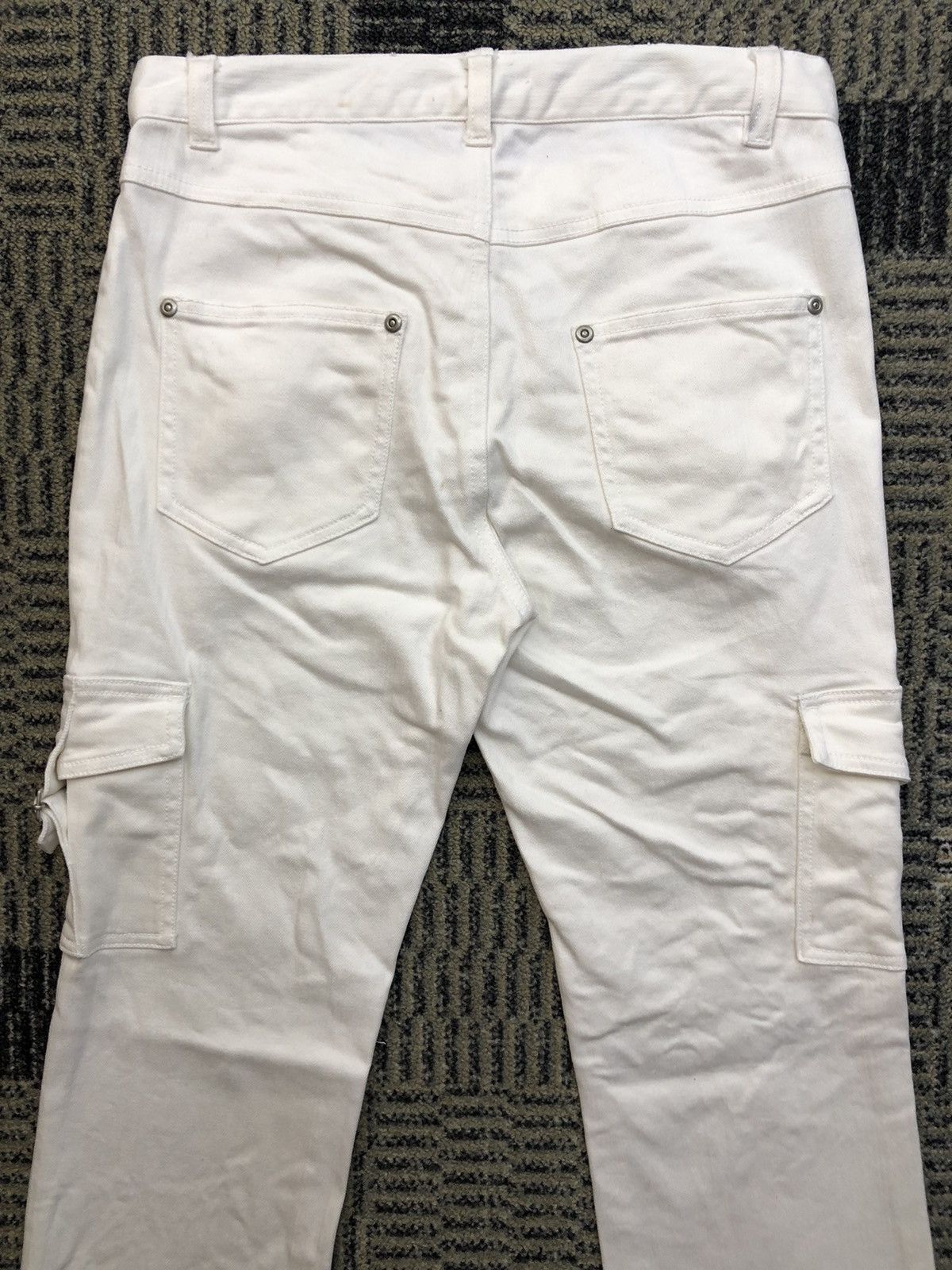 Japanese Brand Japanese J.K.G Jeans Multipocket Cargo Flared Bootcut Jeans Size US 28 / EU 44 - 11 Thumbnail