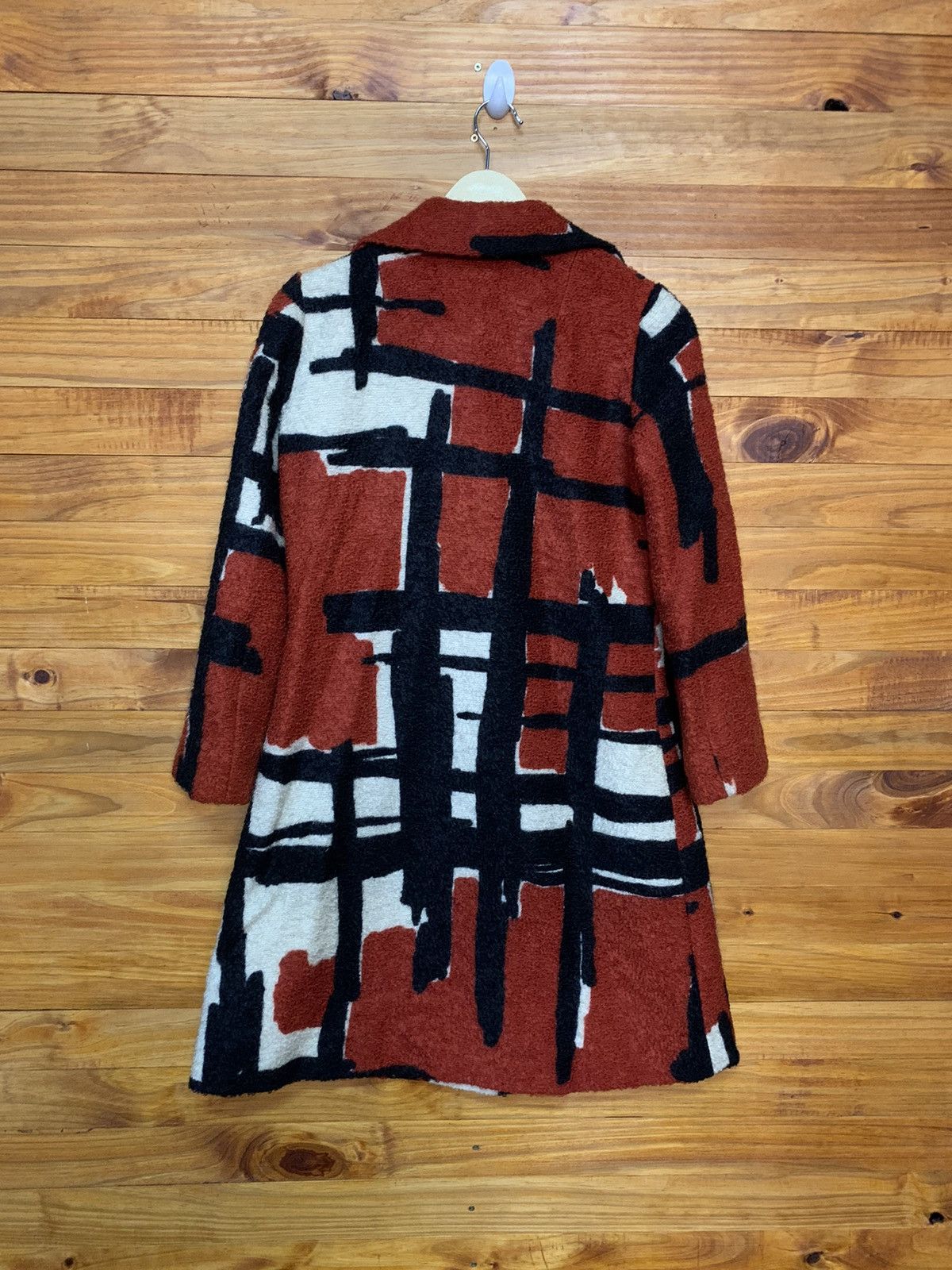 Vintage Vintage Pop Art Wool Coat Size US S / EU 44-46 / 1 - 4 Thumbnail