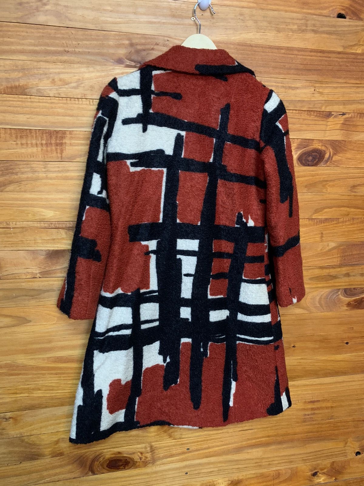 Vintage Vintage Pop Art Wool Coat Size US S / EU 44-46 / 1 - 6 Thumbnail