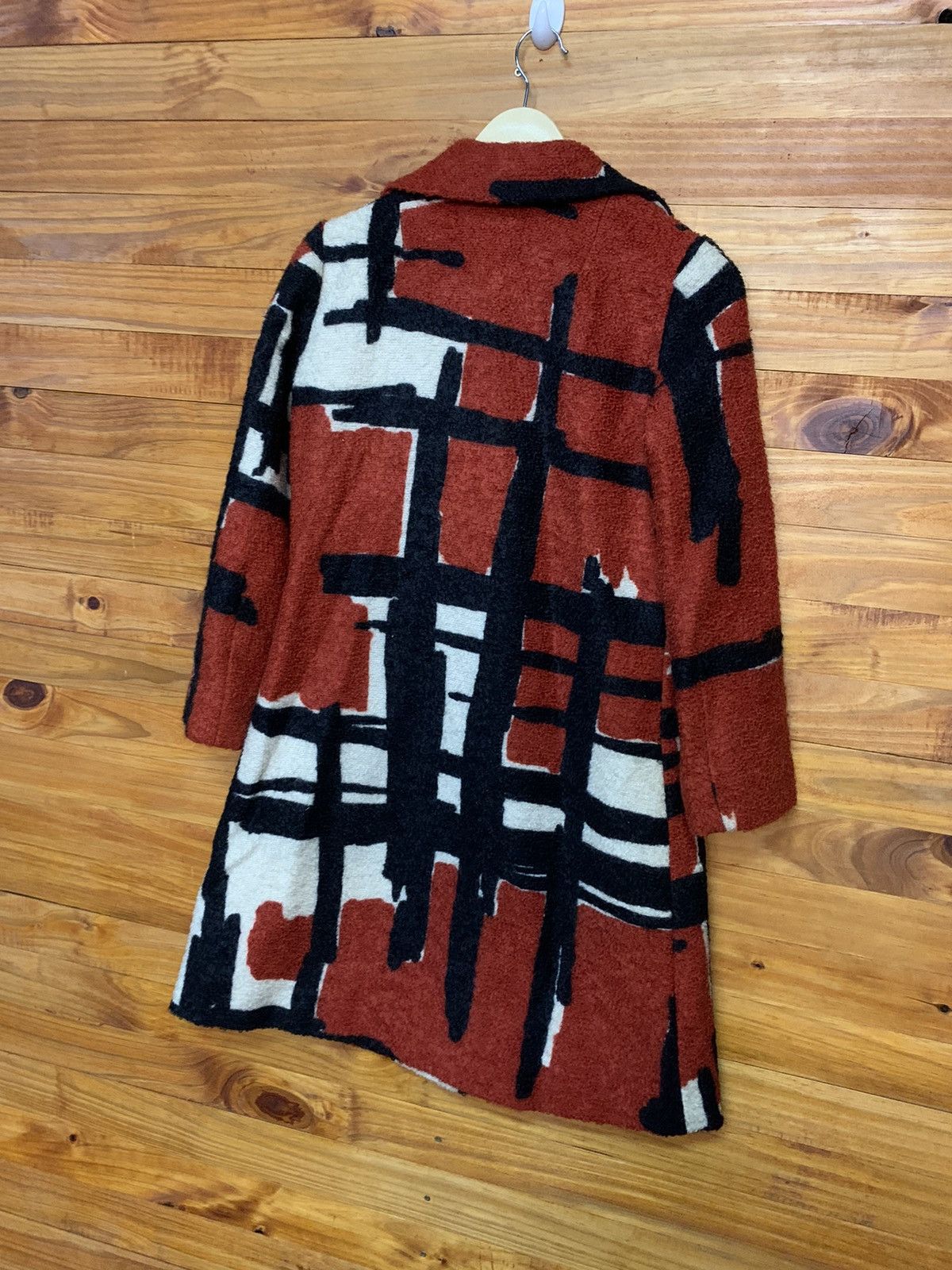 Vintage Vintage Pop Art Wool Coat Size US S / EU 44-46 / 1 - 5 Thumbnail