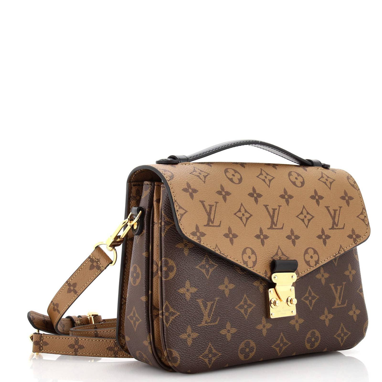 Authenticated Used Louis Vuitton M48813 Turen PM Monogram Handbag Canvas  Women's LOUIS VUITTON 