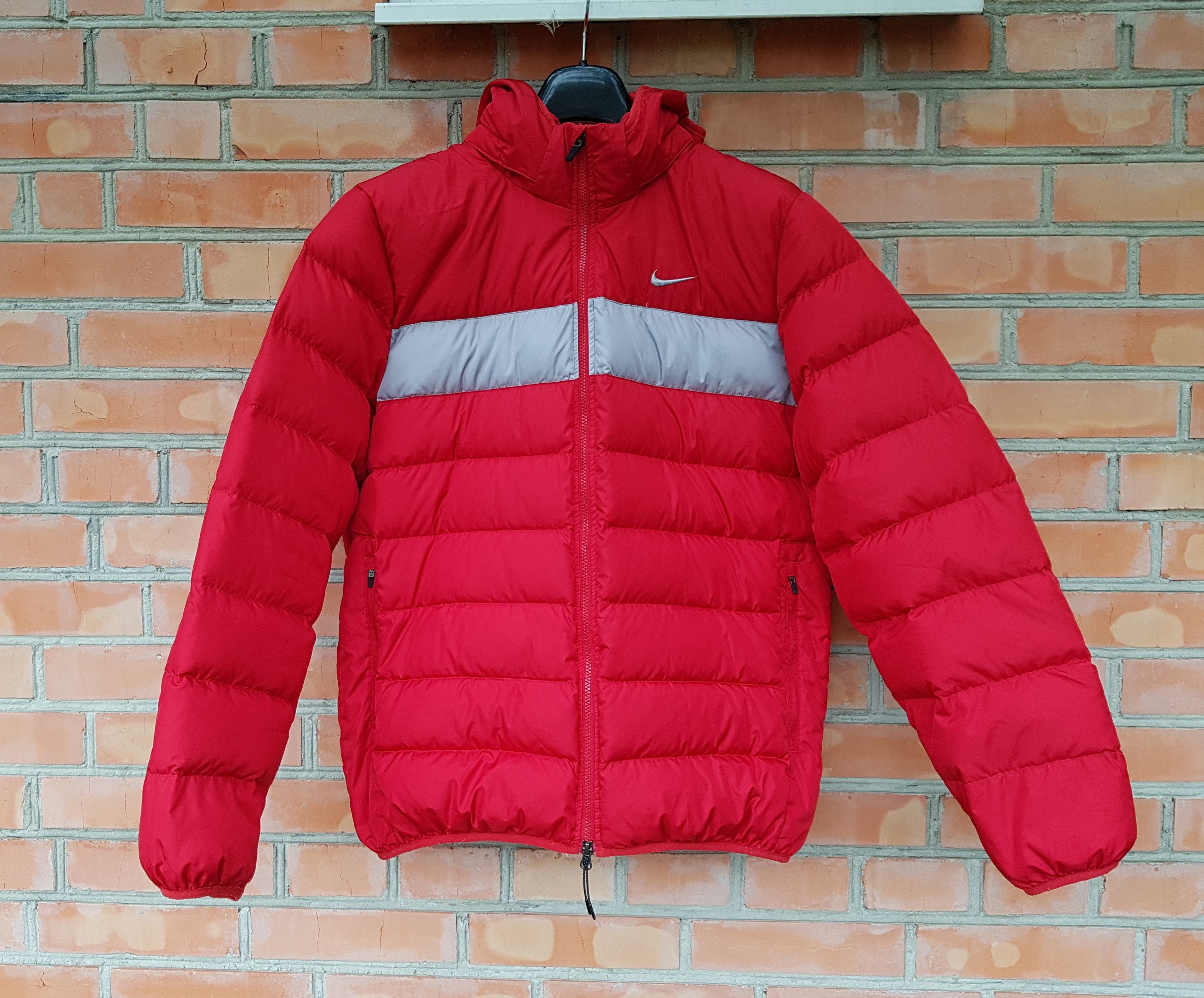 Nike Nike Y2K Storm-Fit Swoosh Down Puffer Jacket Vintage Size US L / EU 52-54 / 3 - 1 Thumbnail