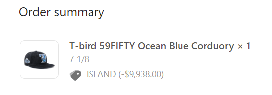 New Era Blue Jays T-bird 59FIFTY Ocean Blue Corduory Size 7 1/8 Size ONE SIZE - 5 Thumbnail