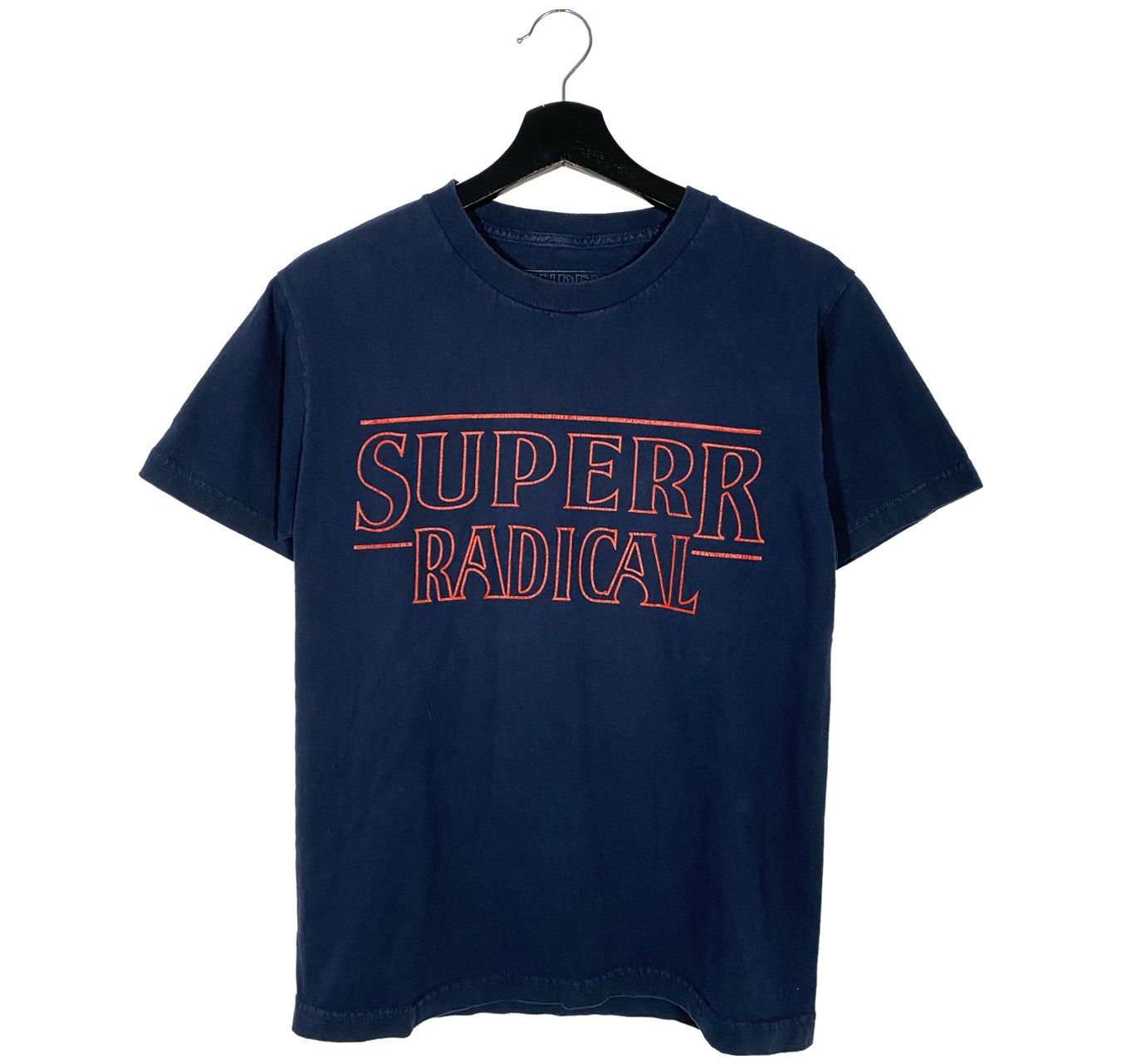 Superrradical Superrradical x Stranger things logo t shirt navy Size US M / EU 48-50 / 2 - 1 Thumbnail
