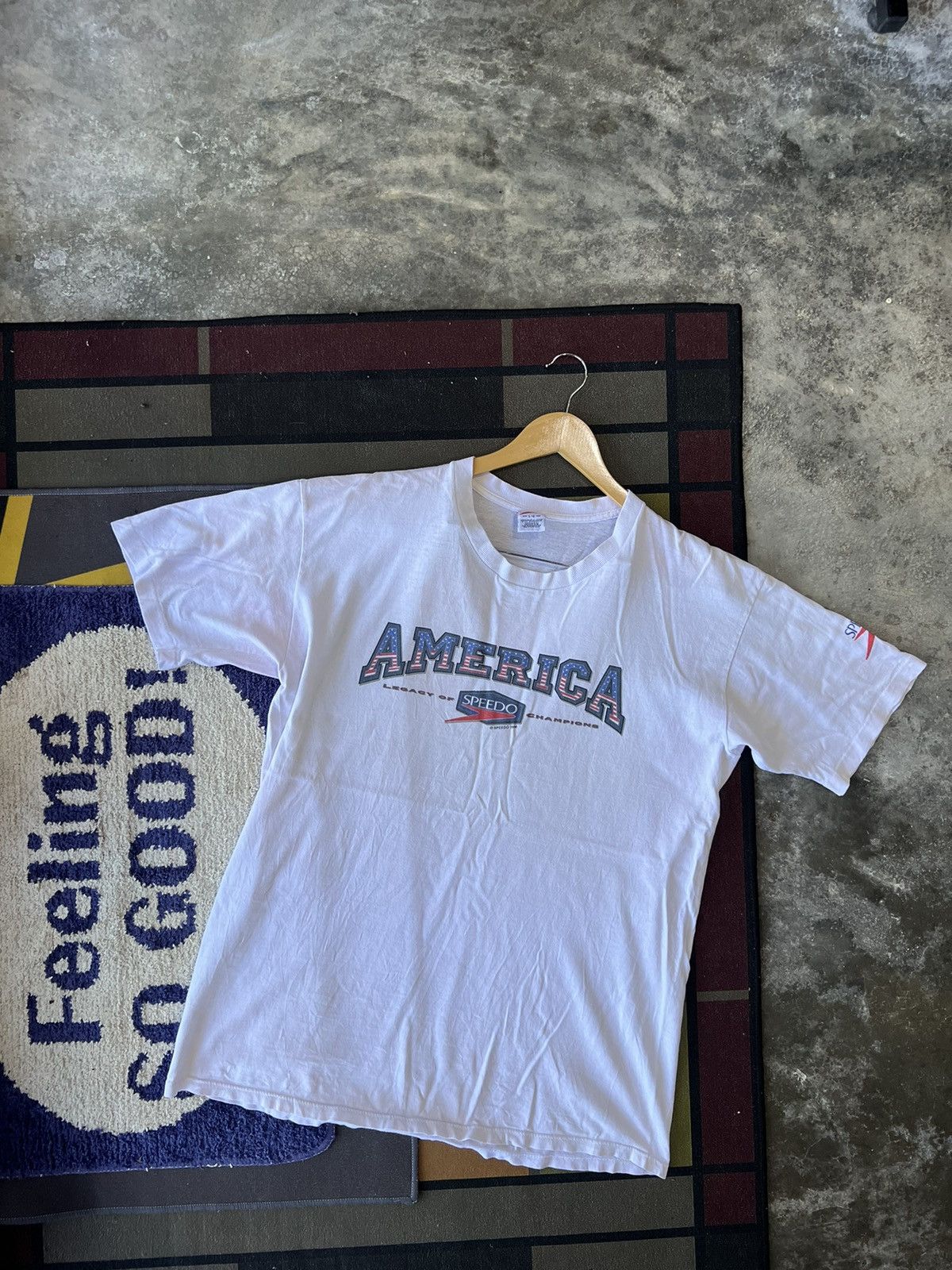 Speedo 🔥Vintage 96 Speedo America Size US L / EU 52-54 / 3 - 1 Thumbnail