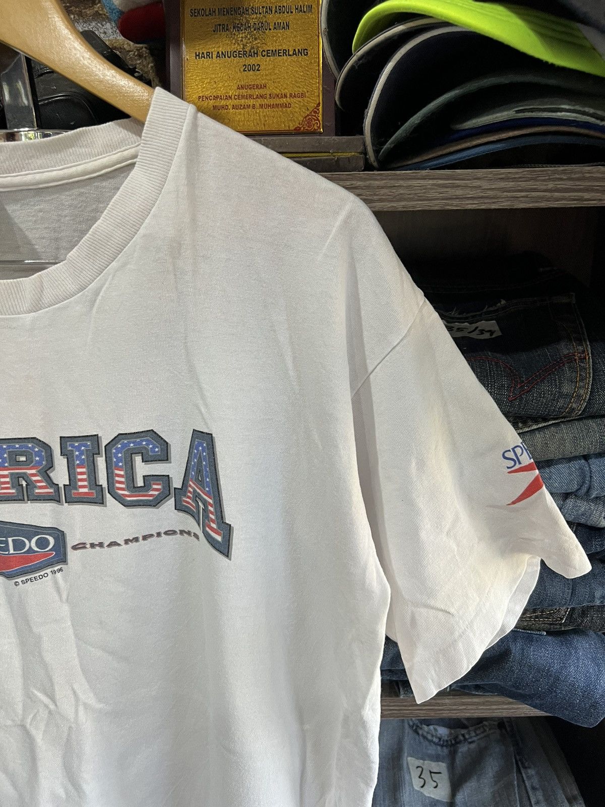 Speedo 🔥Vintage 96 Speedo America Size US L / EU 52-54 / 3 - 5 Thumbnail