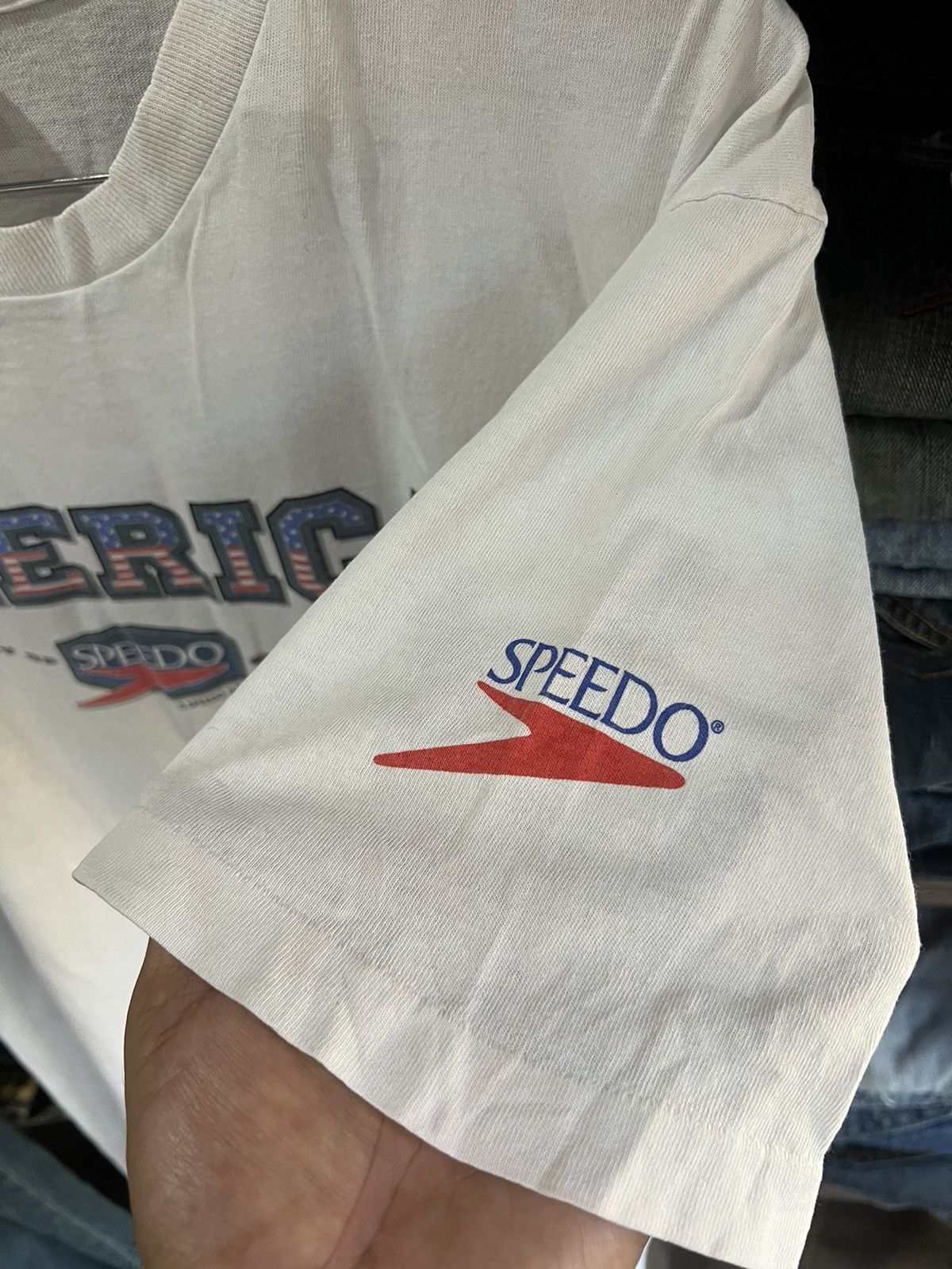 Speedo 🔥Vintage 96 Speedo America Size US L / EU 52-54 / 3 - 10 Thumbnail