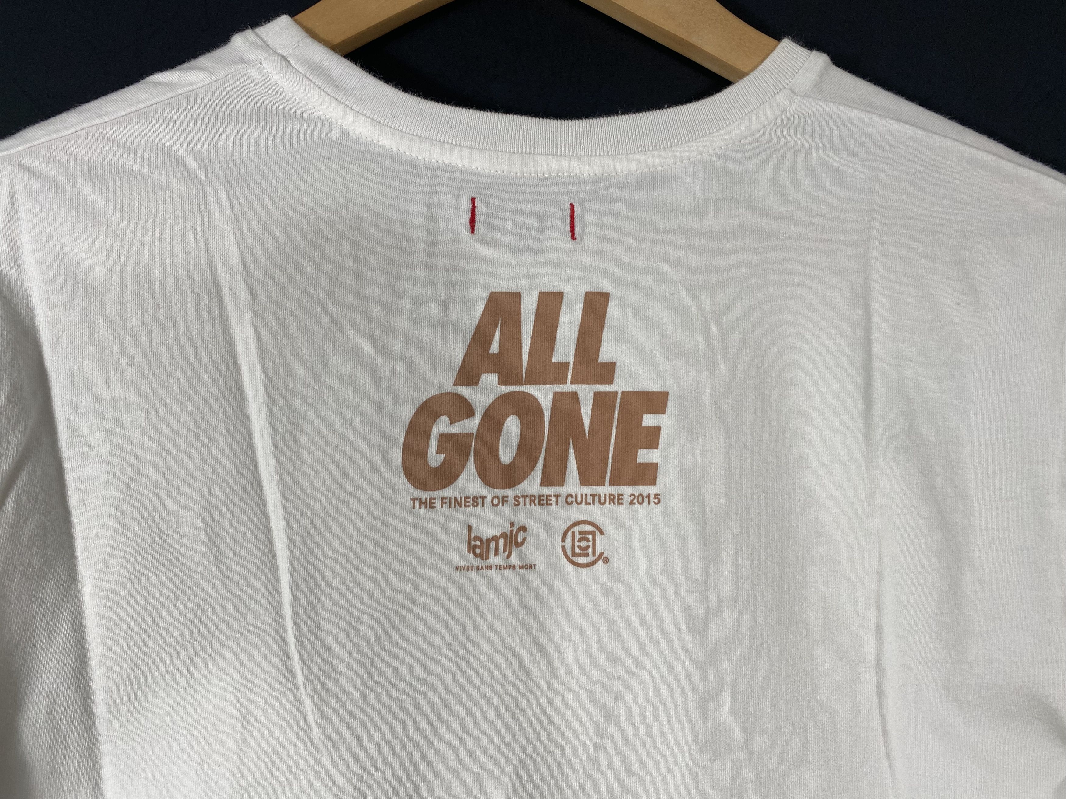 All Gone Clot x All Gone collab tshirt white Size US S / EU 44-46 / 1 - 7 Thumbnail