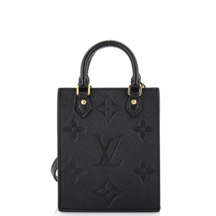 Louis Vuitton Giant Monogram Empreinte Petit Sac Plat Handbag