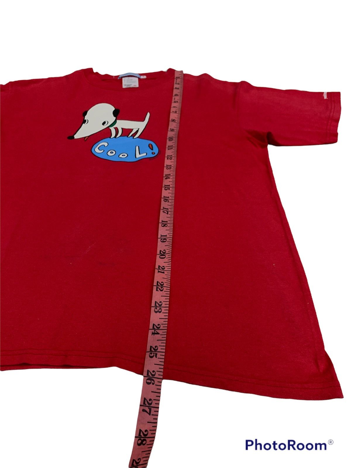 Japanese Brand × Vintage VINTAGE YOSHITOMO NARA RED COOL DOG MOMA CIRCA 2001 Size US M / EU 48-50 / 2 - 3 Thumbnail
