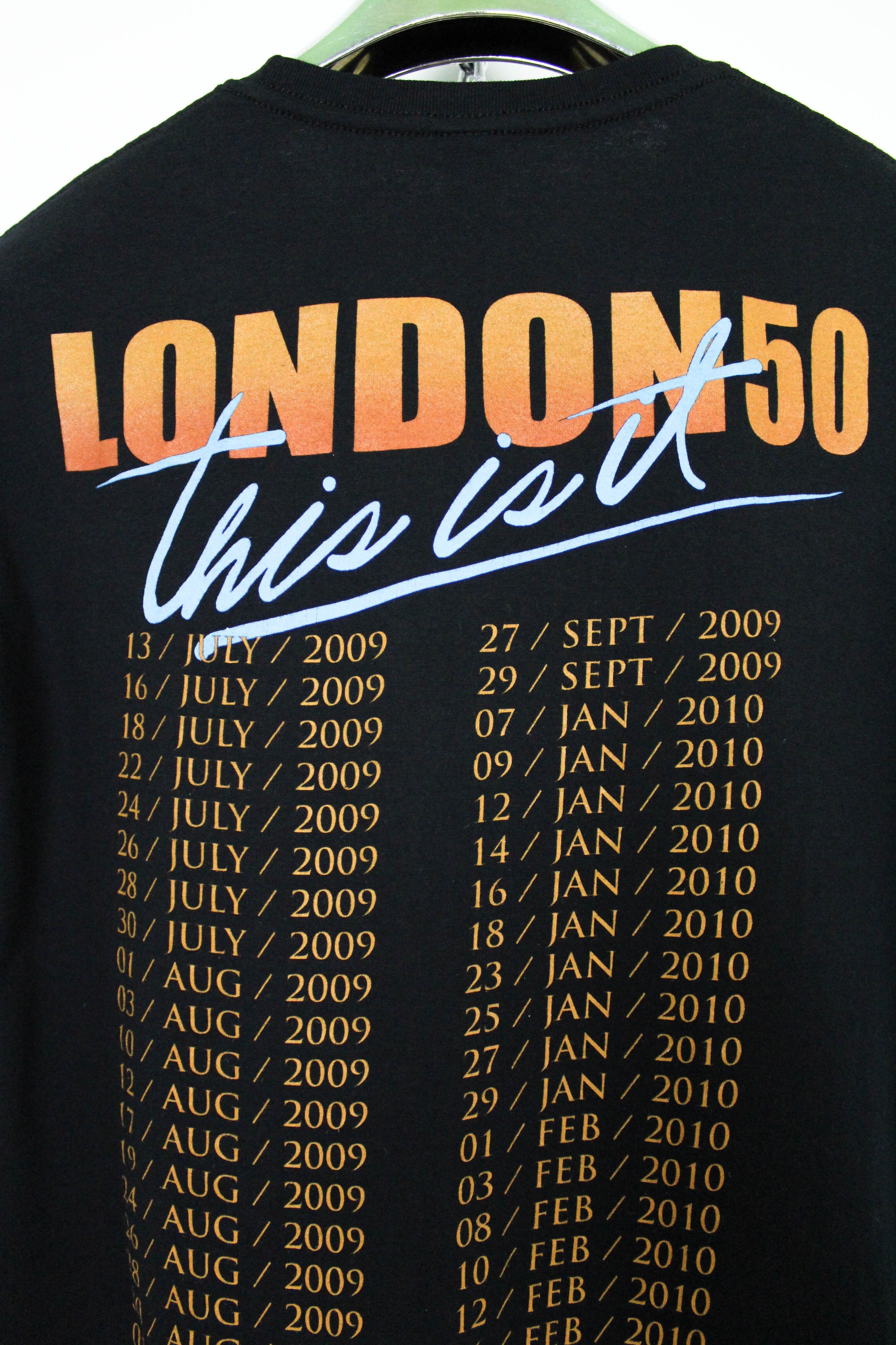 Band Tees Michael Jackson London 50 “This Is It” 2009 Merch Band Tee Size US XS / EU 42 / 0 - 6 Thumbnail