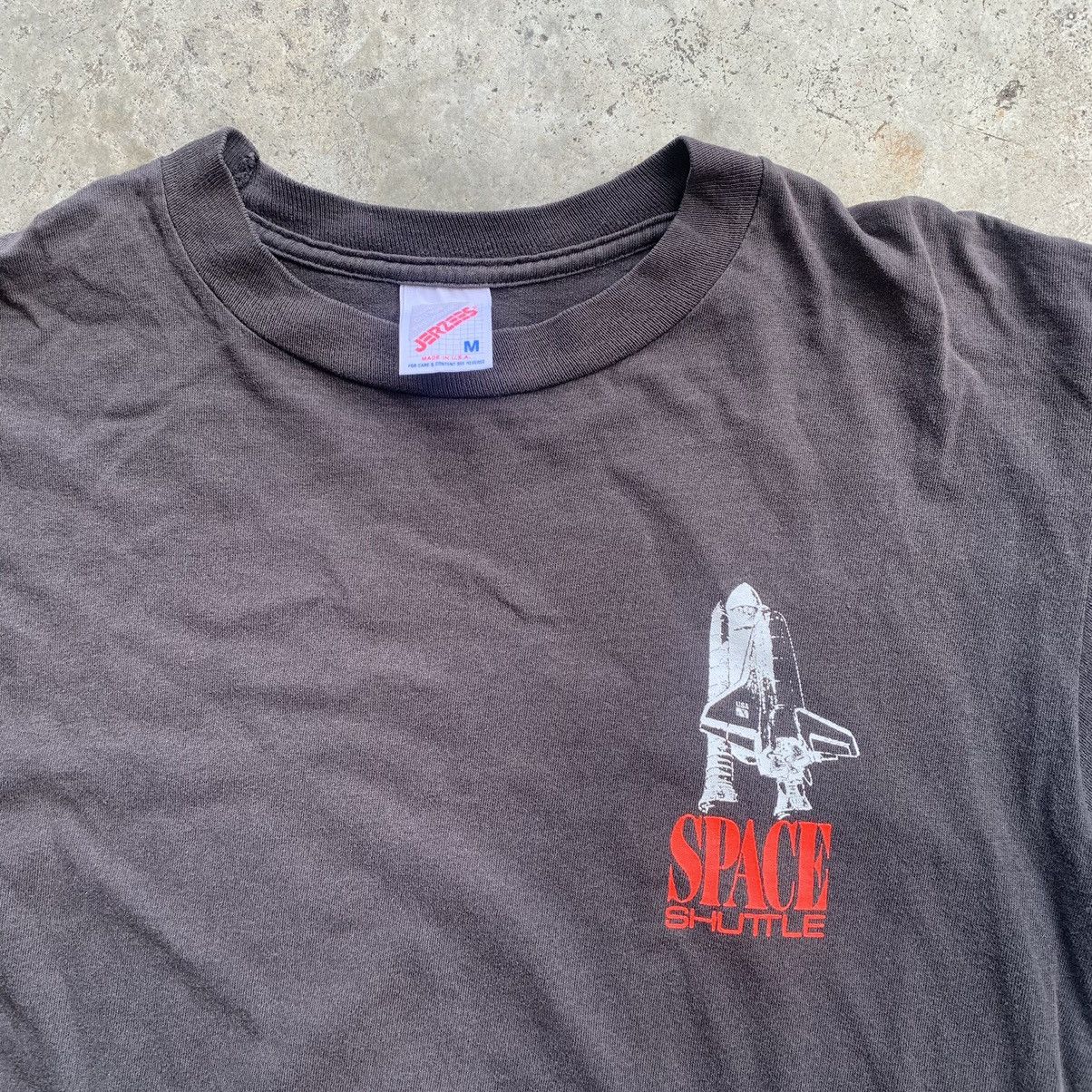 Jerzees Space Shuttle Blackbird vintage 1988 blck tshirt tee Size US M / EU 48-50 / 2 - 9 Thumbnail