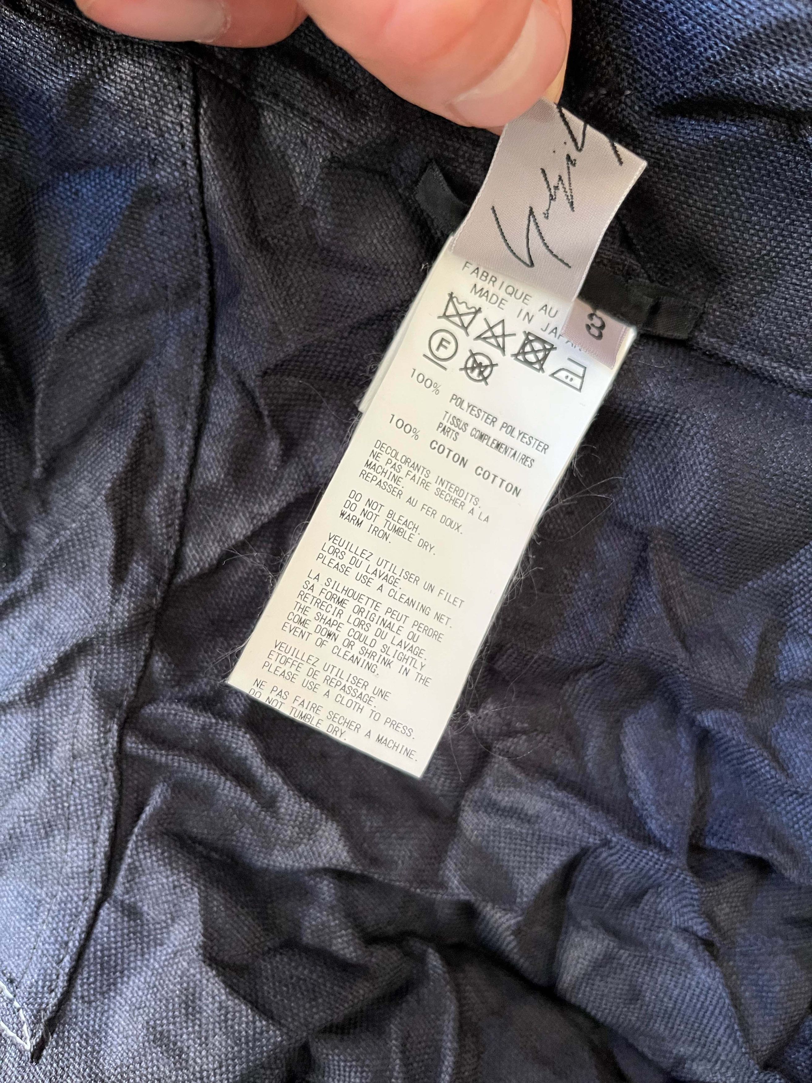 Yohji Yamamoto Yohji "Lazy" Yamamoto wrinkled blazer jacket Size M / US 6-8 / IT 42-44 - 4 Thumbnail