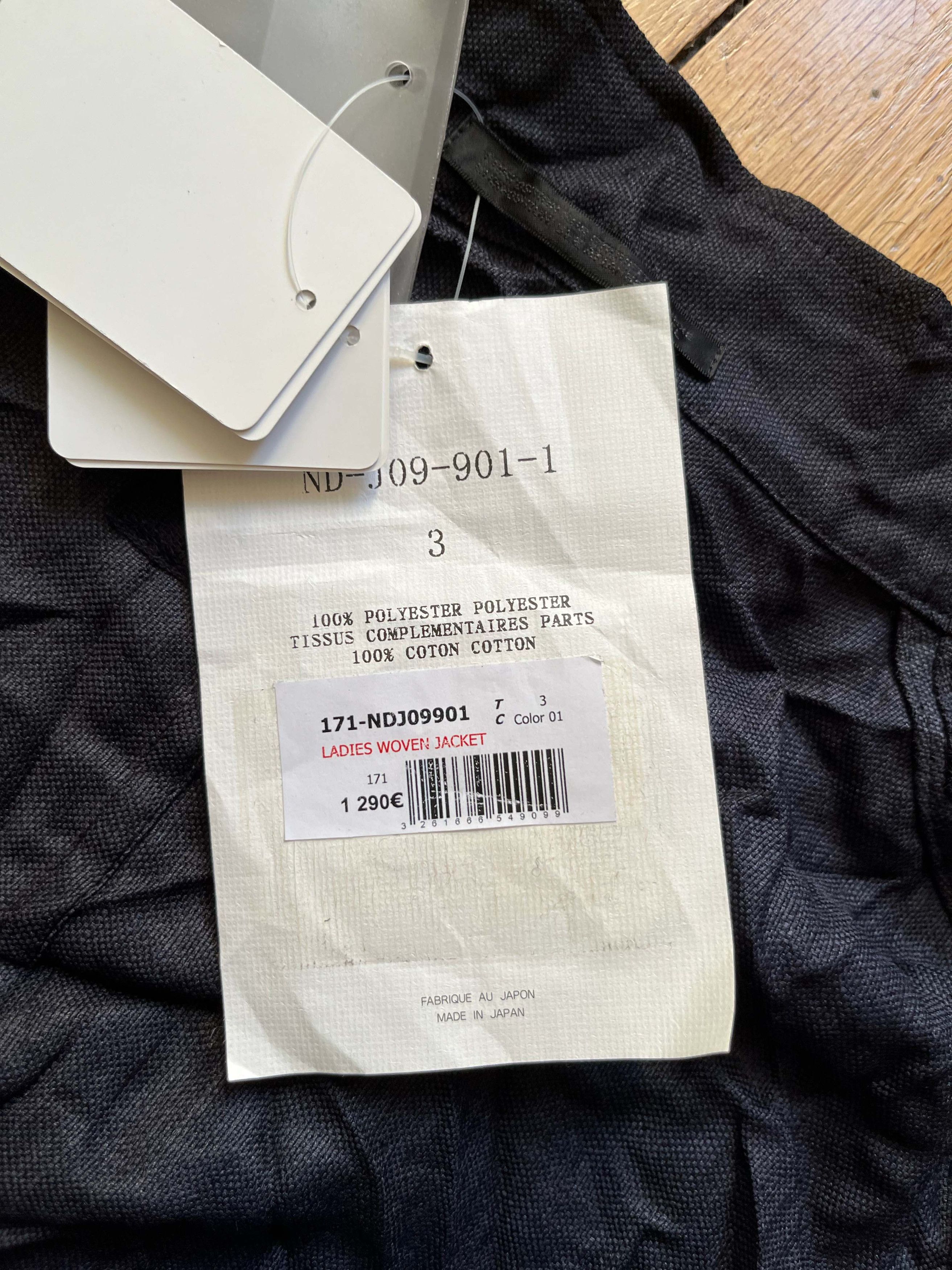 Yohji Yamamoto Yohji "Lazy" Yamamoto wrinkled blazer jacket Size M / US 6-8 / IT 42-44 - 6 Thumbnail