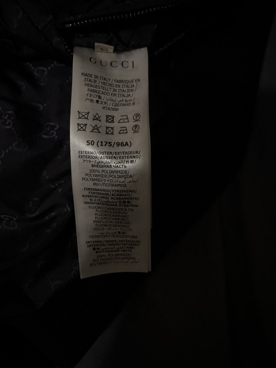 Gucci Gucci REVERSIBLE GG NYLON BOMBER JACKET 50 IT Medium-Large Size US M / EU 48-50 / 2 - 15 Thumbnail