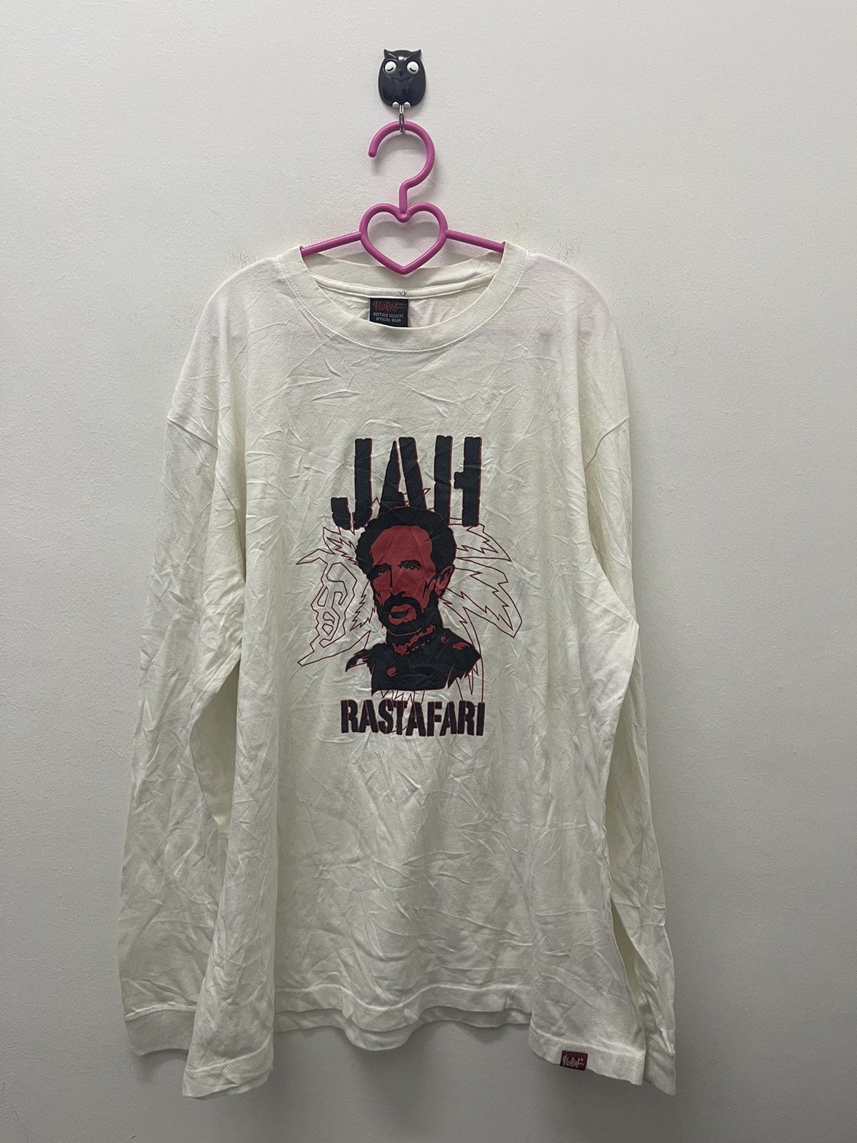 Japanese Brand Rare Vintage MURAL Japan JAH RASTAFARI Buffalo Soldiers Size US XL / EU 56 / 4 - 1 Thumbnail