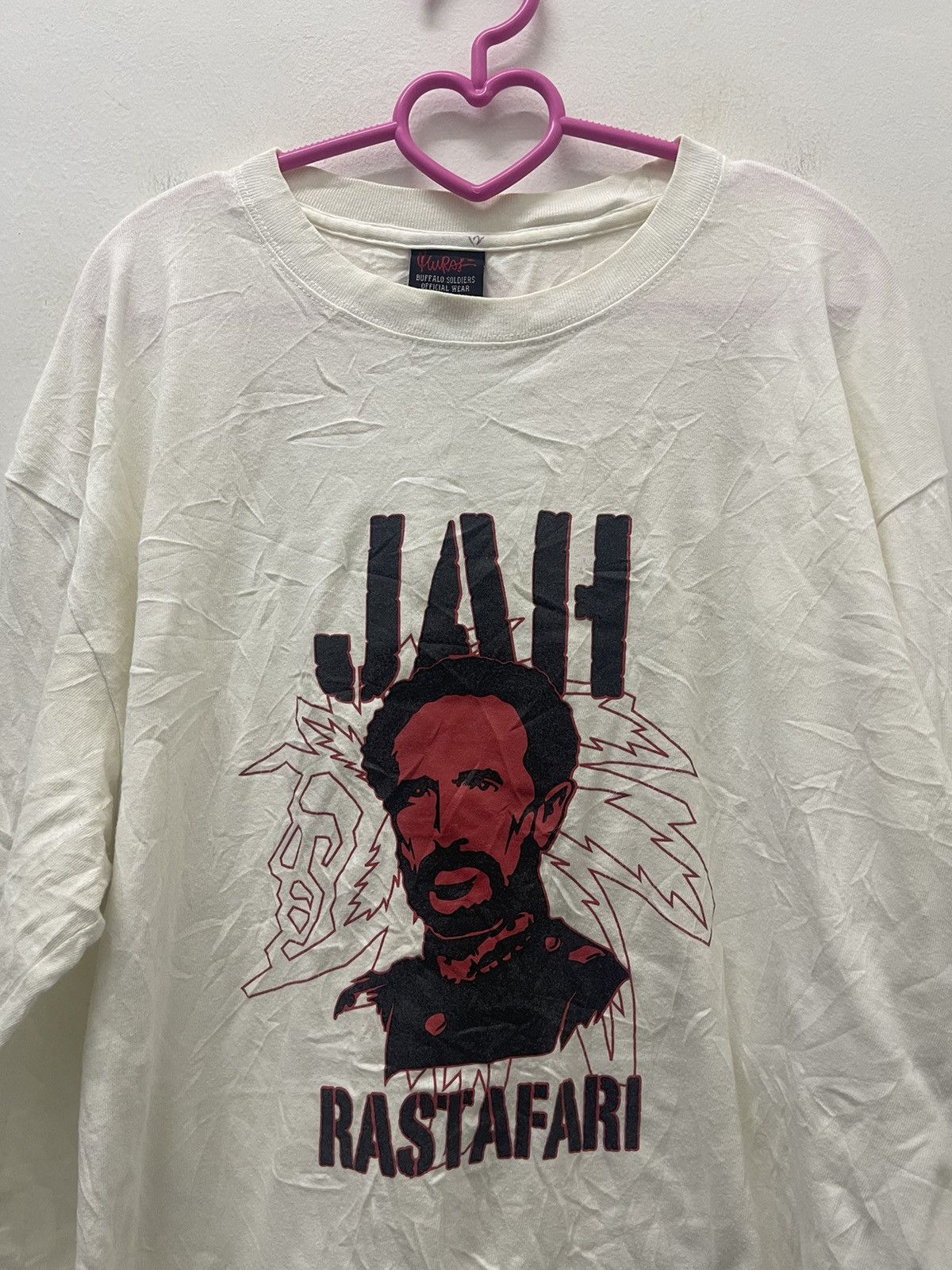 Japanese Brand Rare Vintage MURAL Japan JAH RASTAFARI Buffalo Soldiers Size US XL / EU 56 / 4 - 4 Thumbnail