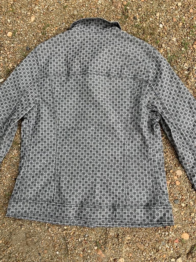 Aigner Aigner Monogram Button Up Jacket Size L / US 10 / IT 46 - 4 Thumbnail