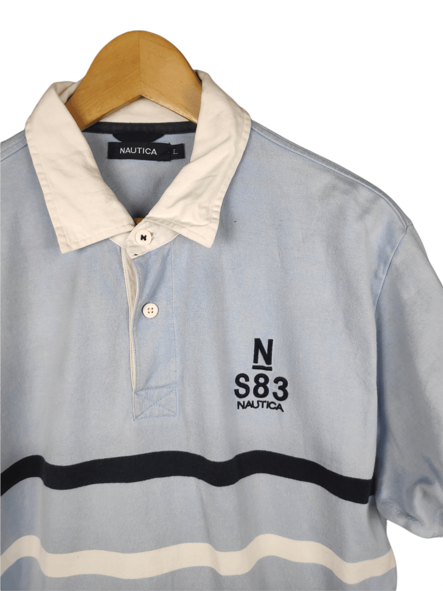 Nautica Vintage Nautica Sailing Gear Shirt Size US L / EU 52-54 / 3 - 2 Thumbnail