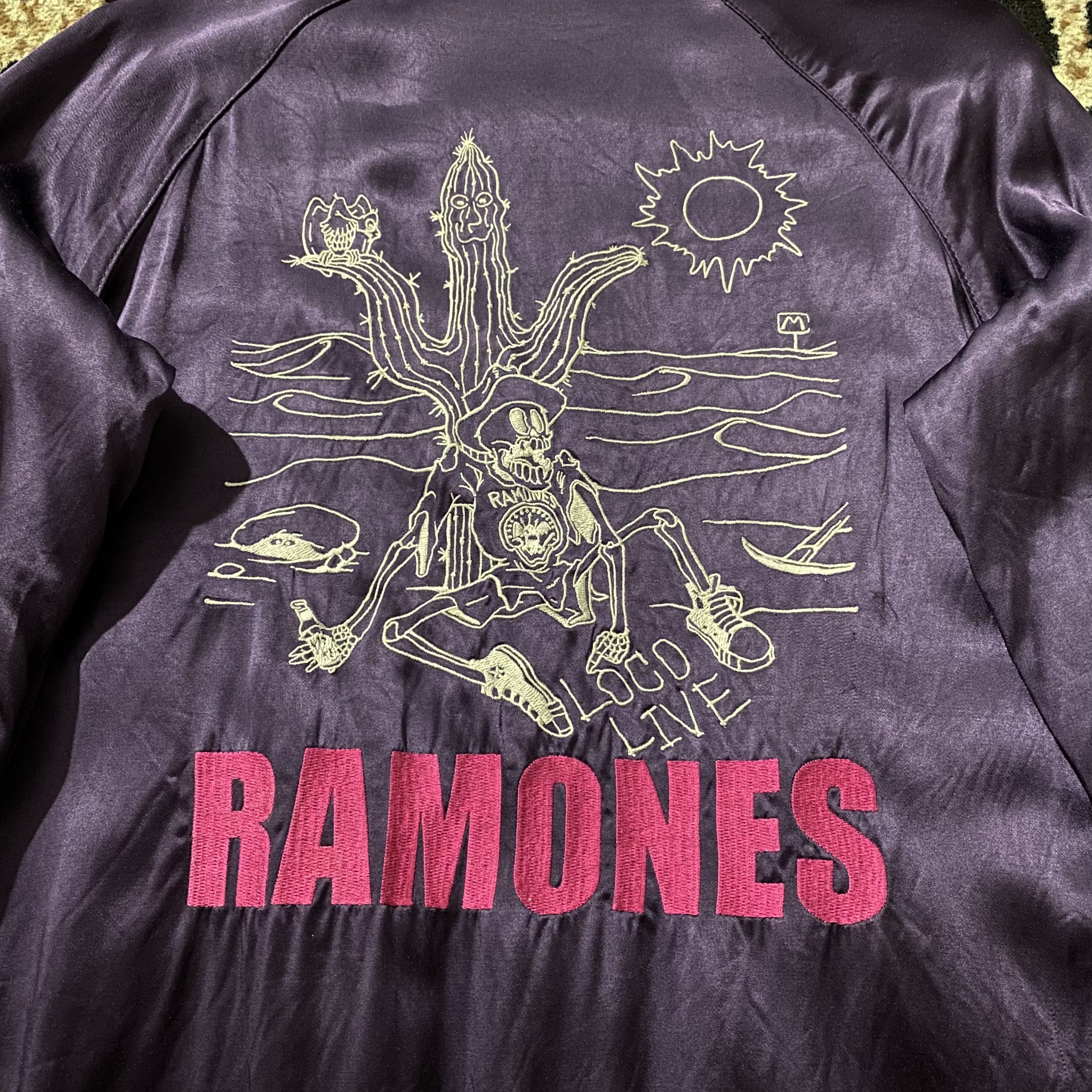 Hysteric Glamour Hysteric Glamour x Ramones Sukajan Jacket Size US M / EU 48-50 / 2 - 2 Thumbnail