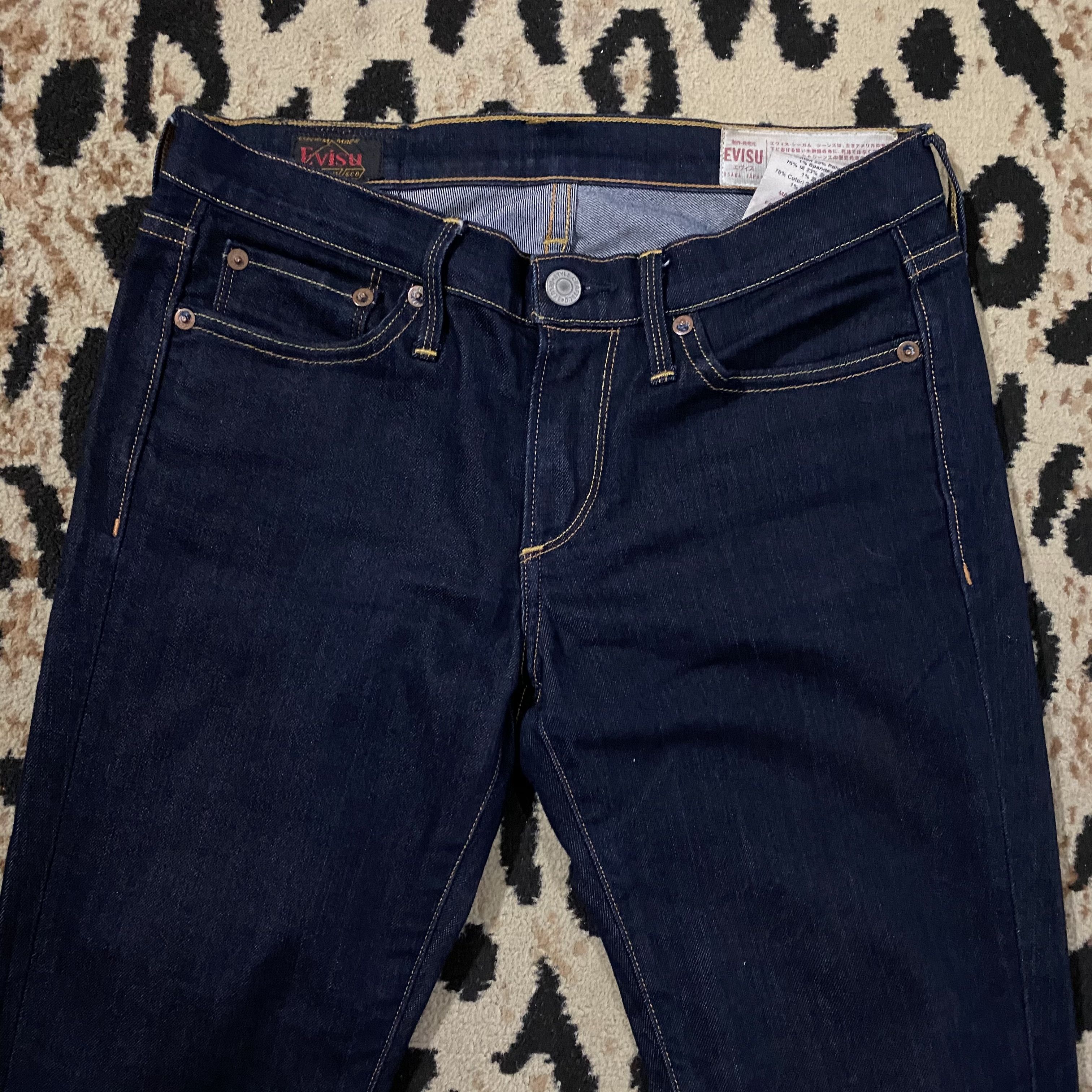 Evisu Evisu Big Logo Pants Size US 26 / EU 42 - 4 Thumbnail