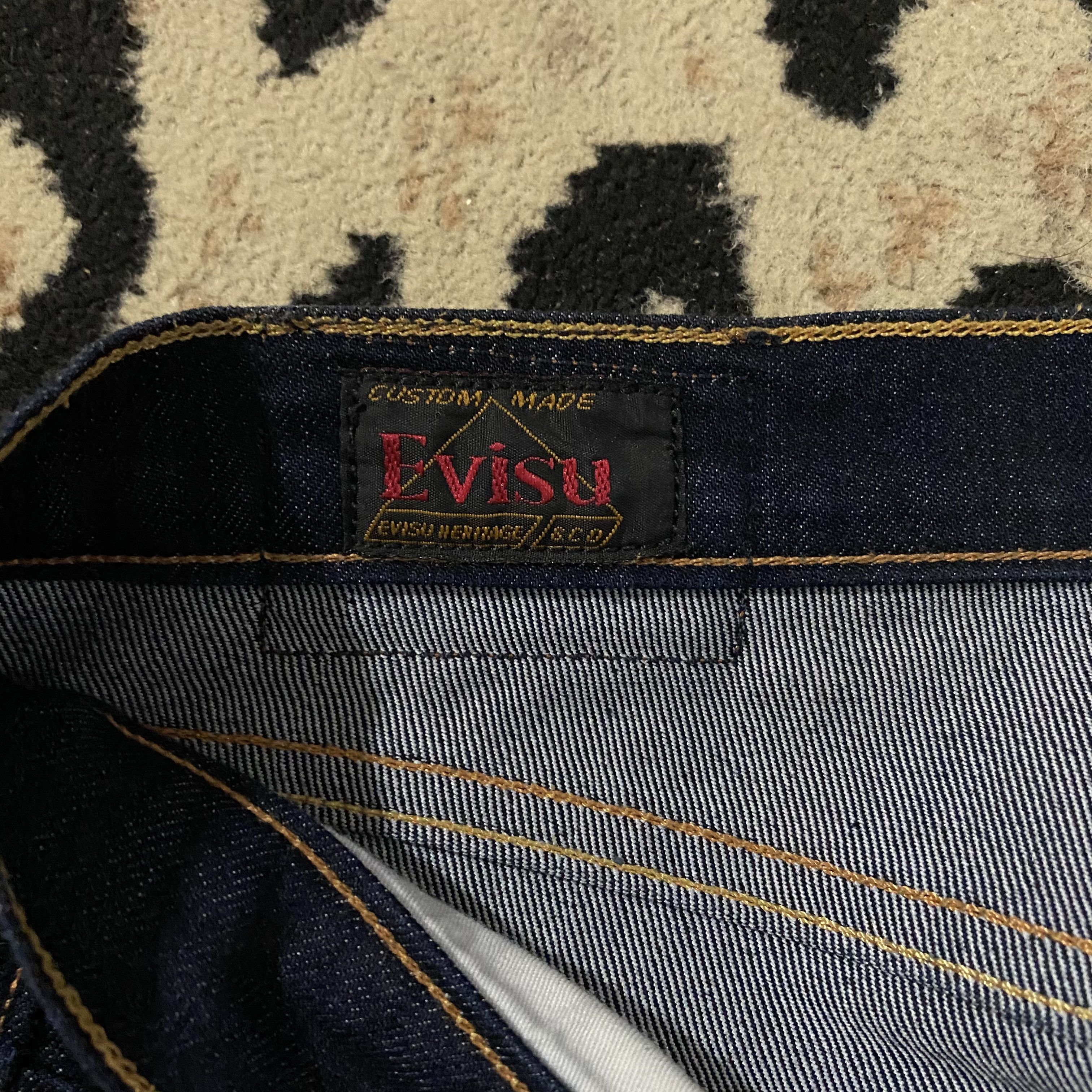 Evisu Evisu Big Logo Pants Size US 26 / EU 42 - 8 Thumbnail